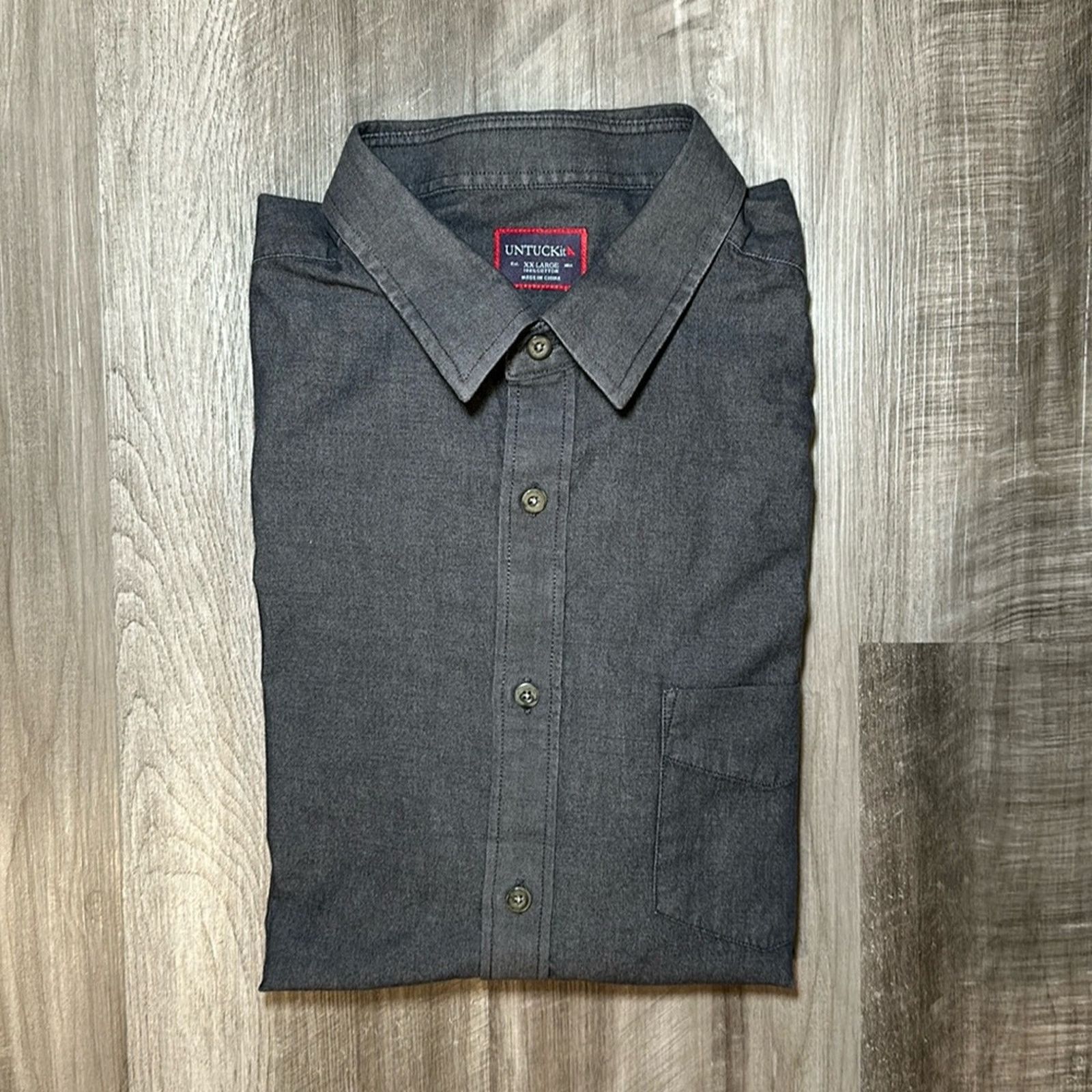 UNTUCKit UNTUCKit Long Sleeve Button Down - 2XL Size US XXL / EU 58 / 5 - 1 Thumbnail