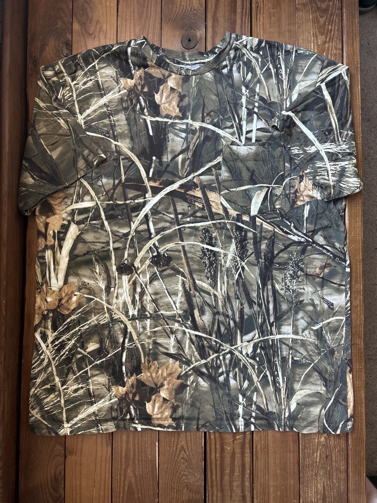Realtree × Vintage Vintage Real Tree Camo Pocket Tee Shirt Size US XXL / EU 58 / 5 - 1 Thumbnail