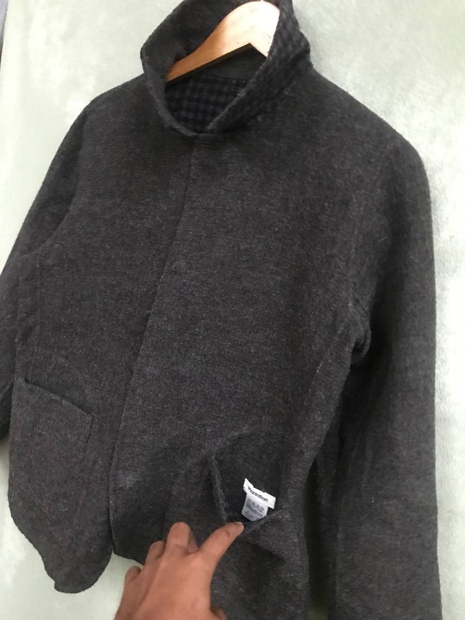 Issey Miyake Plantation WOOL Reversible Jacket Size US M / EU 48-50 / 2 - 6 Thumbnail