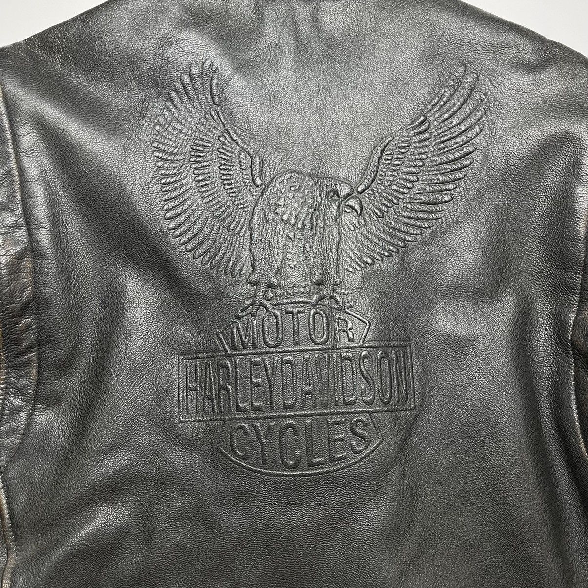 Harley Davidson Harley Davidson Motorcycles Leather Jacket Size US XL / EU 56 / 4 - 14 Thumbnail