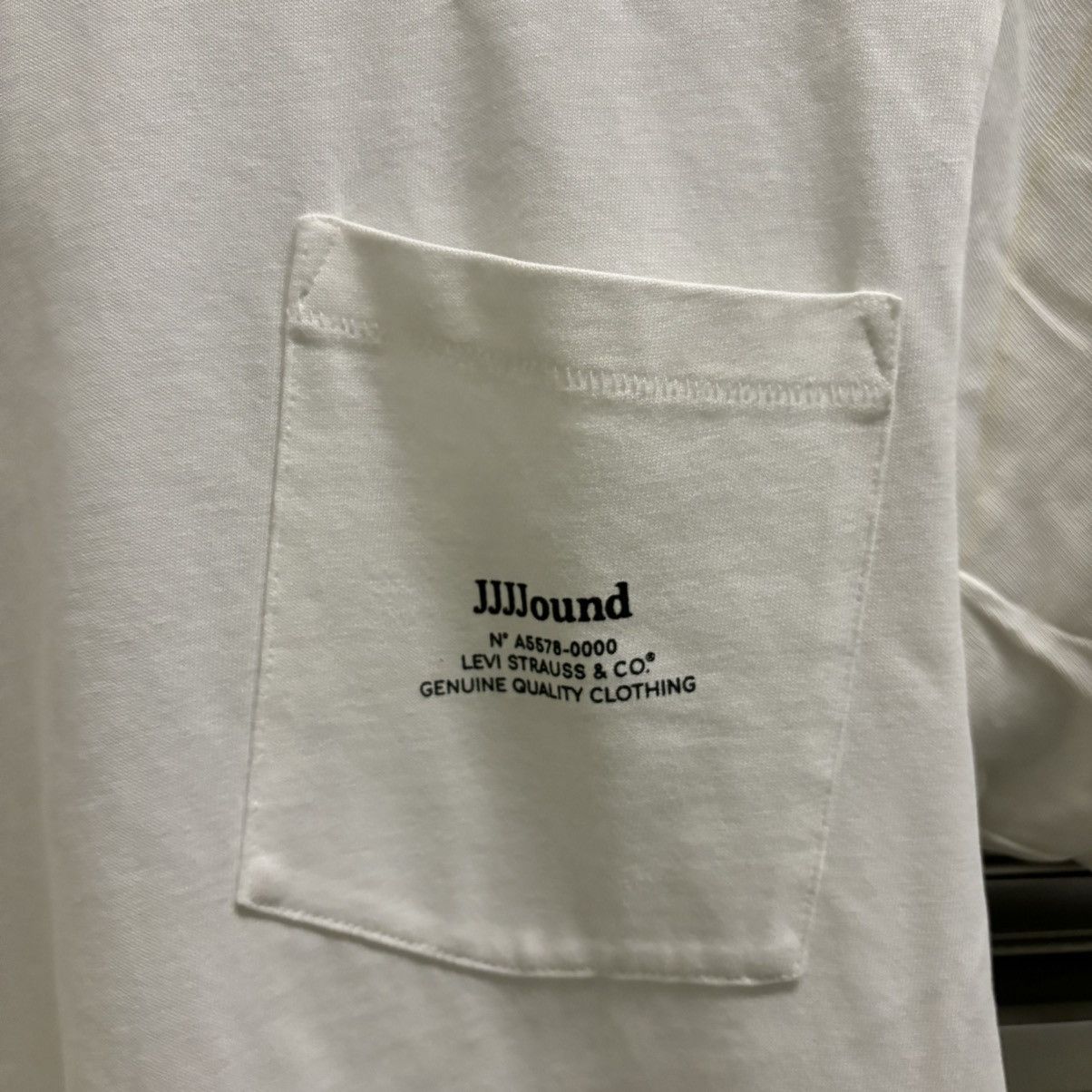 JJJJound × Levi's Levis x JJJJound Pocket T-Shirt Size US M / EU 48-50 / 2 - 3 Thumbnail