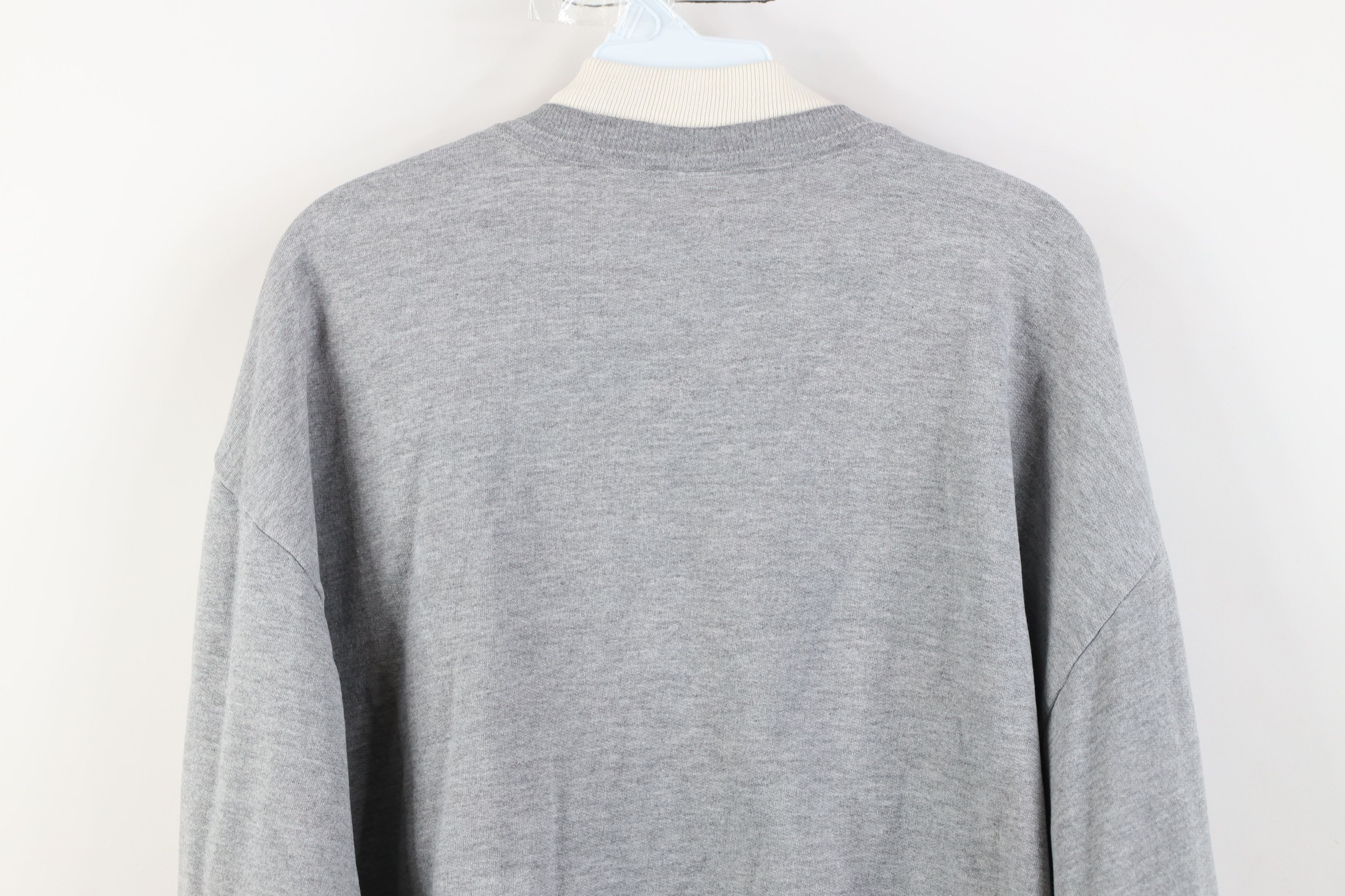 Vintage Vintage 90s Streetwear Layered Bird Lighthouse Sweatshirt Size XL / US 12-14 / IT 48-50 - 15 Thumbnail