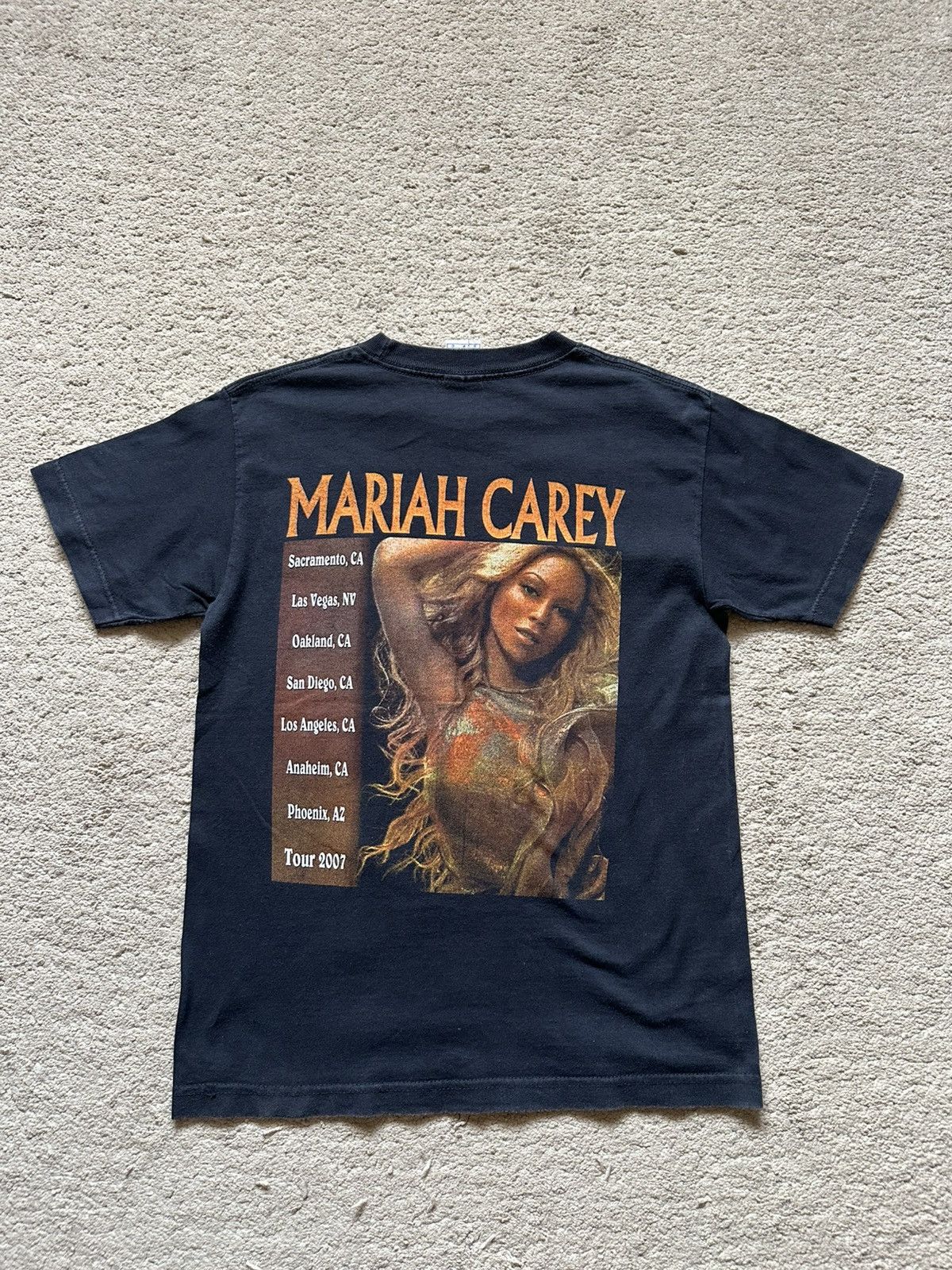 Rap Tees 2007 Mariah Carey Tour Tshirt Size S / US 4 / IT 40 - 4 Thumbnail