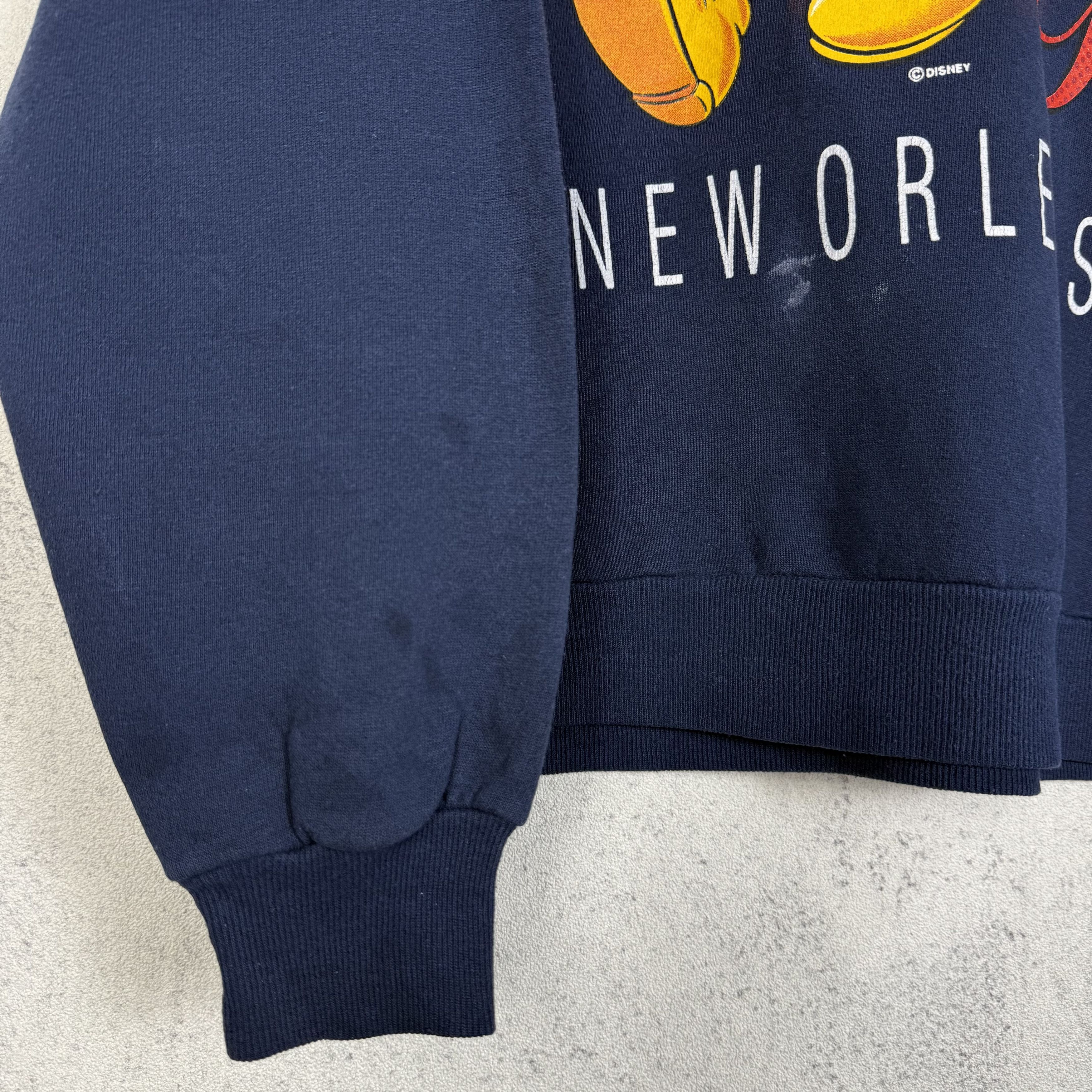 Disney Vintage Mickey Mouse New Orleans Sweatshirt Crewneck Size US M / EU 48-50 / 2 - 4 Thumbnail