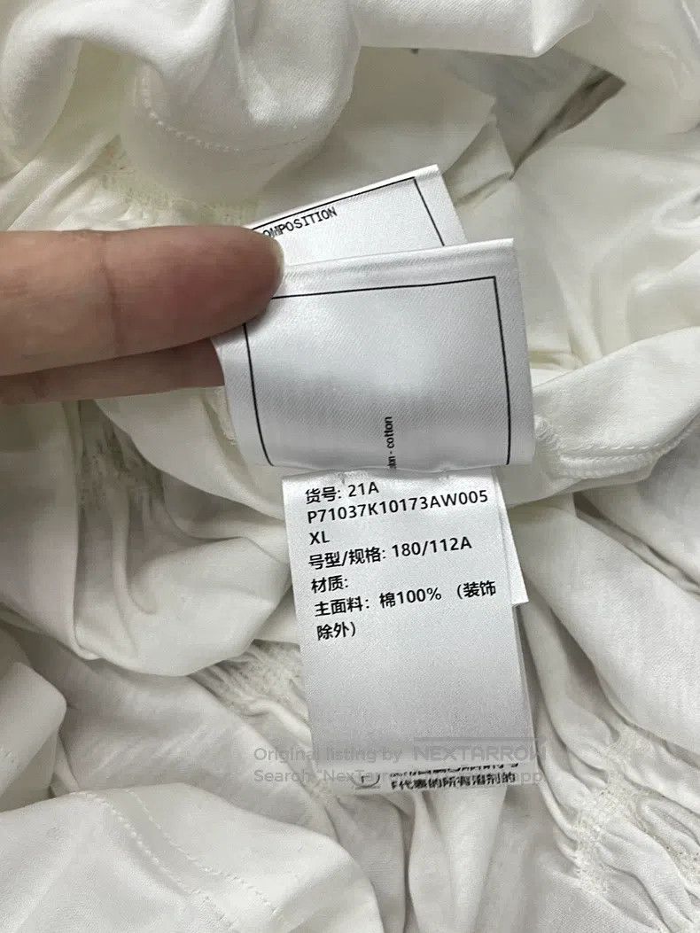 Chanel Chanel 21A white pleated logo short sleeves Size XL / US 12-14 / IT 48-50 - 7 Thumbnail