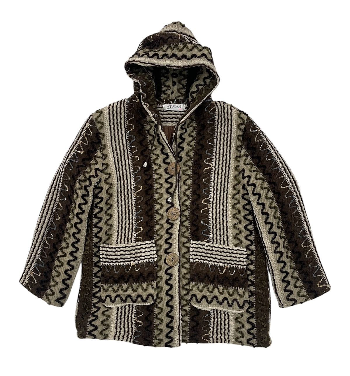 Art Comes First Cozy art jacket hooded by vivian Size M / US 6-8 / IT 42-44 - 1 Thumbnail