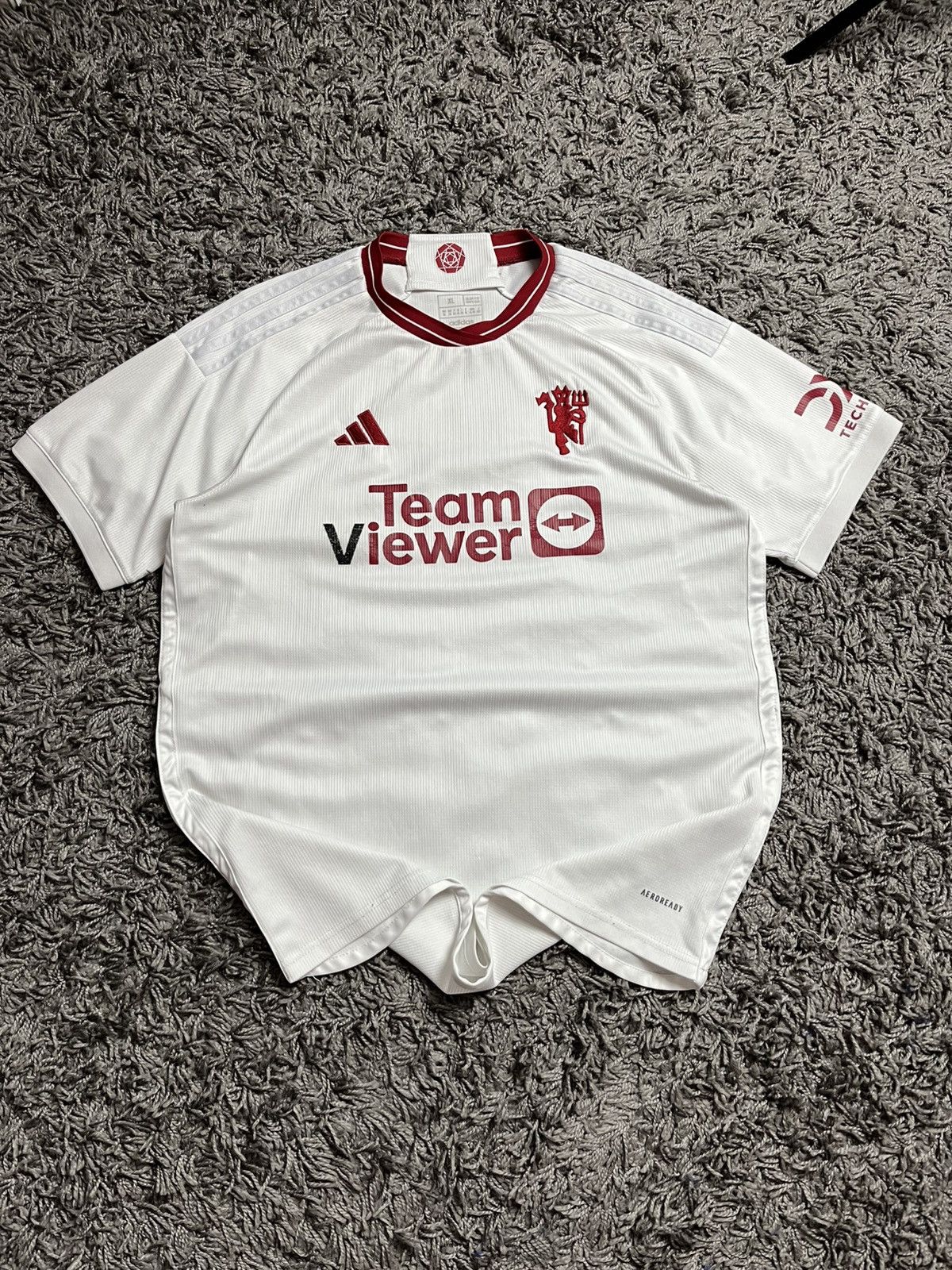Adidas Manchester United 2023/24 Authentic Third Jersey - XL Size US XL / EU 56 / 4 - 2 Thumbnail