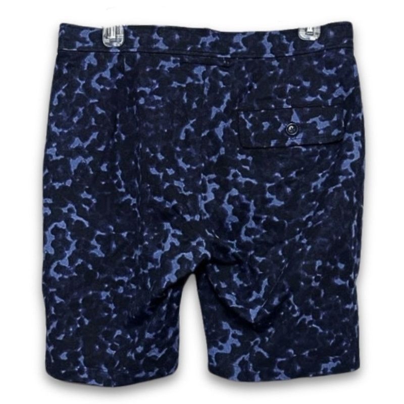 Other Good Man Brand Chino Shorts Jersey Flat Front Blue M NWOT Size US 32 / EU 48 - 5 Thumbnail