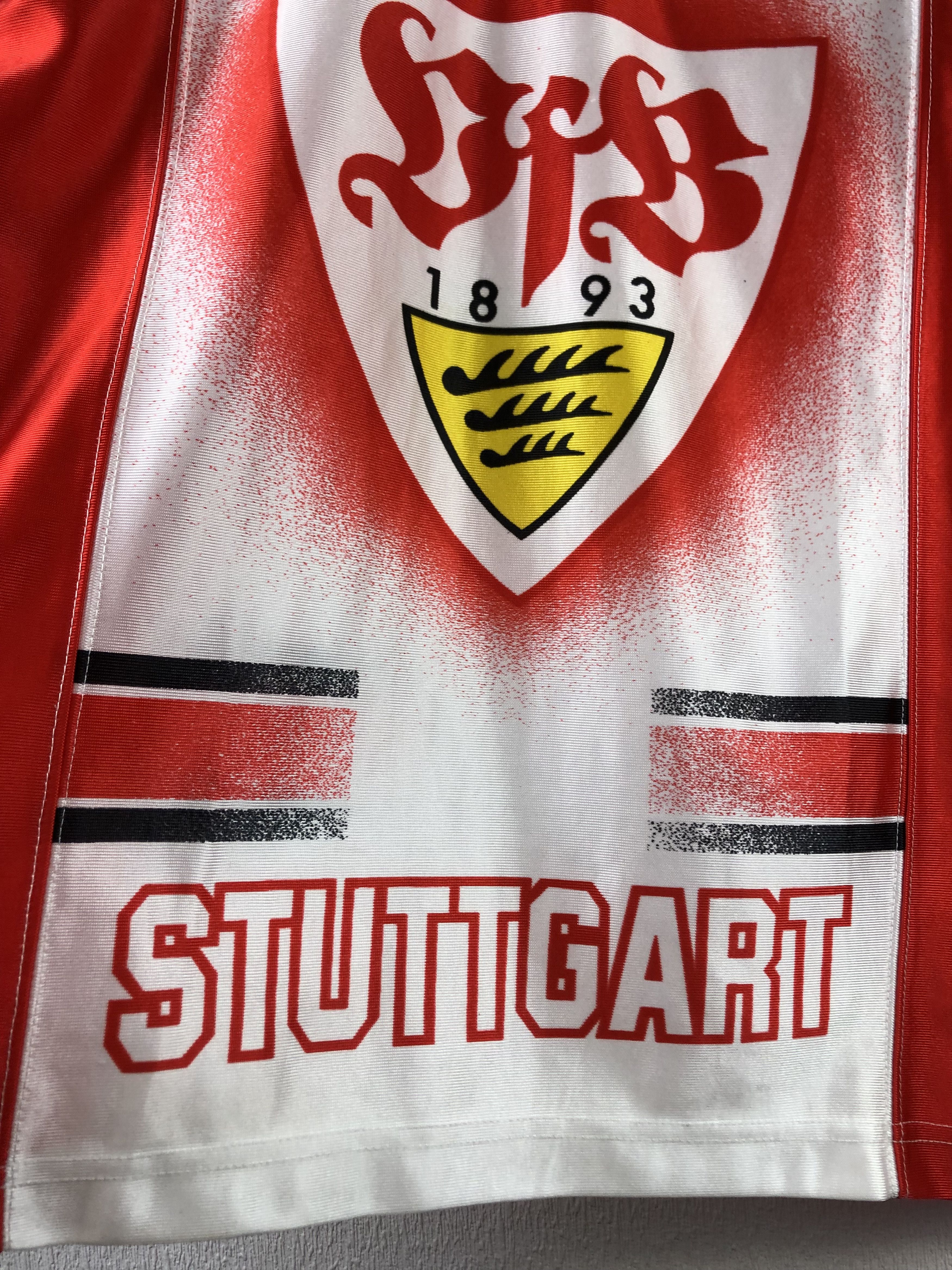 Vintage Vintage VfB Stuttgart Football Shirt Nutmeg Soccer Jersey Size US S / EU 44-46 / 1 - 8 Thumbnail