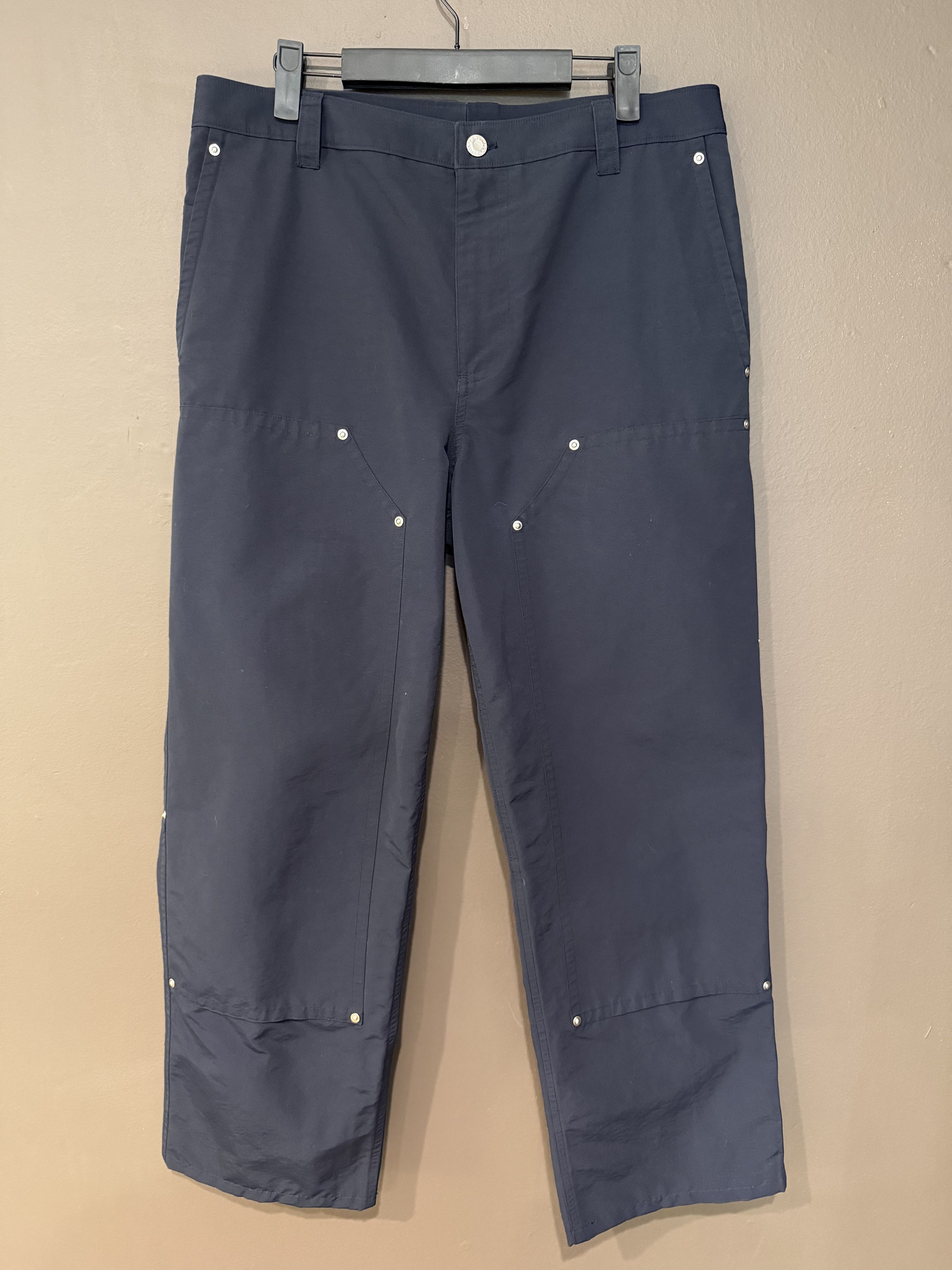 Helmut Lang Helmut Lang - Double Knee Rivet Pants Size US 32 / EU 48 - 1 Thumbnail