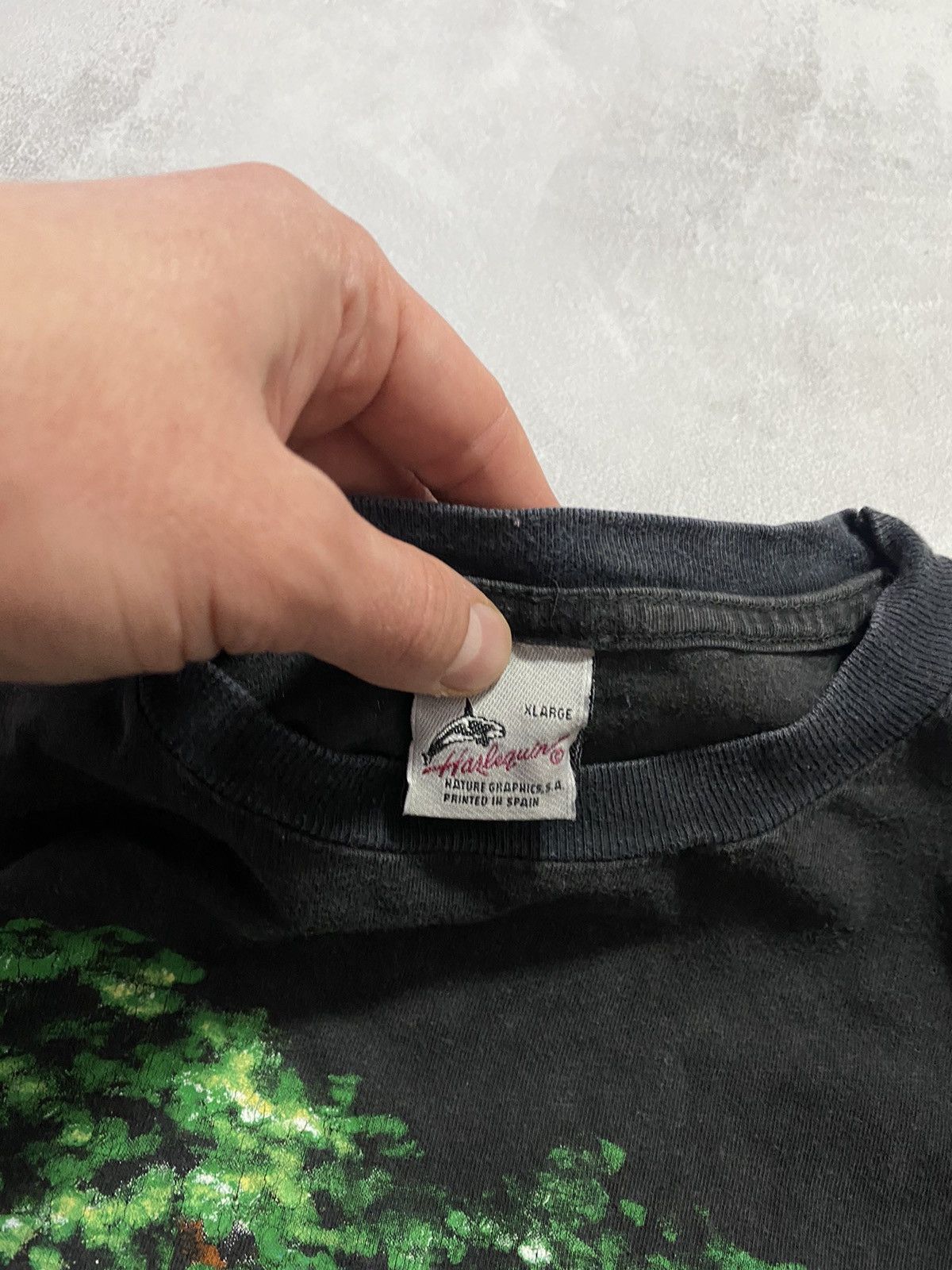 Vintage 🐅 Vintage T Shirt Animal Big Logo Graphic 90s Size US XXL / EU 58 / 5 - 3 Thumbnail