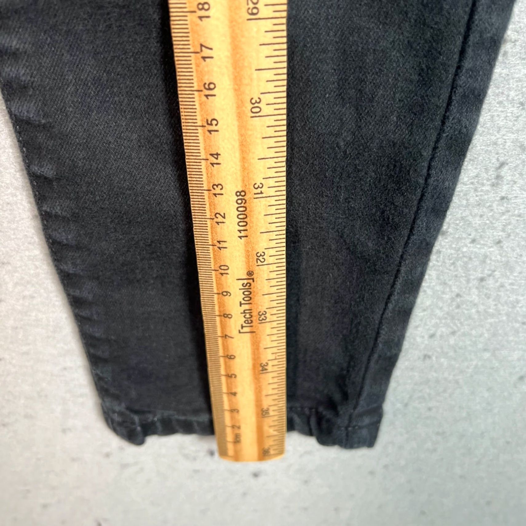 Banana Republic VINTAGE Banana Republic Jeans Skinny Denim Mid Rise Stretch Adult Womens 27/4 Black Womens Size 27" / US 4 / IT 40 - 6 Thumbnail