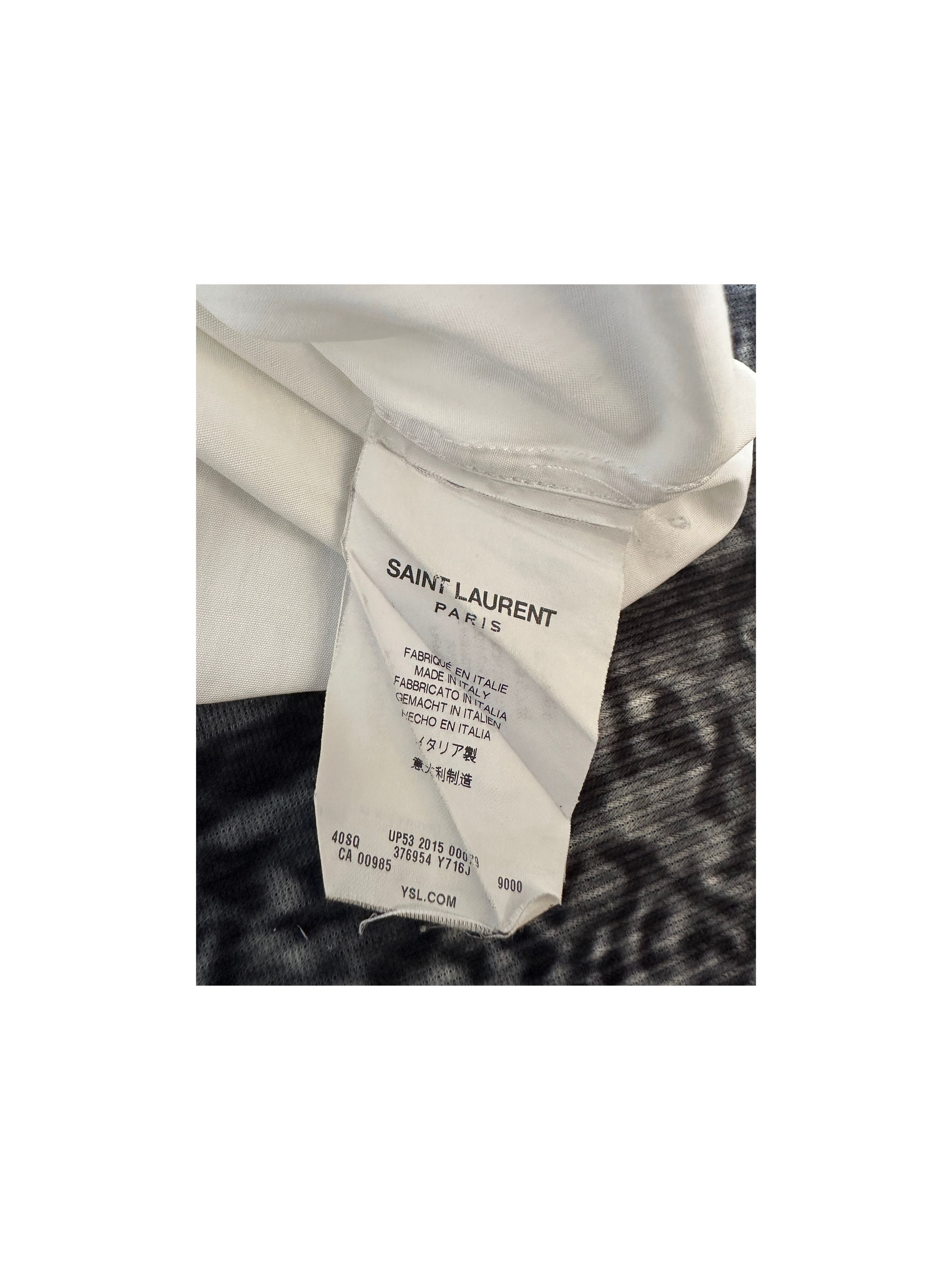 Saint Laurent Paris Saint Laurent Paris Mens Hedi Slimane Long Sleeve Size US S / EU 44-46 / 1 - 4 Thumbnail