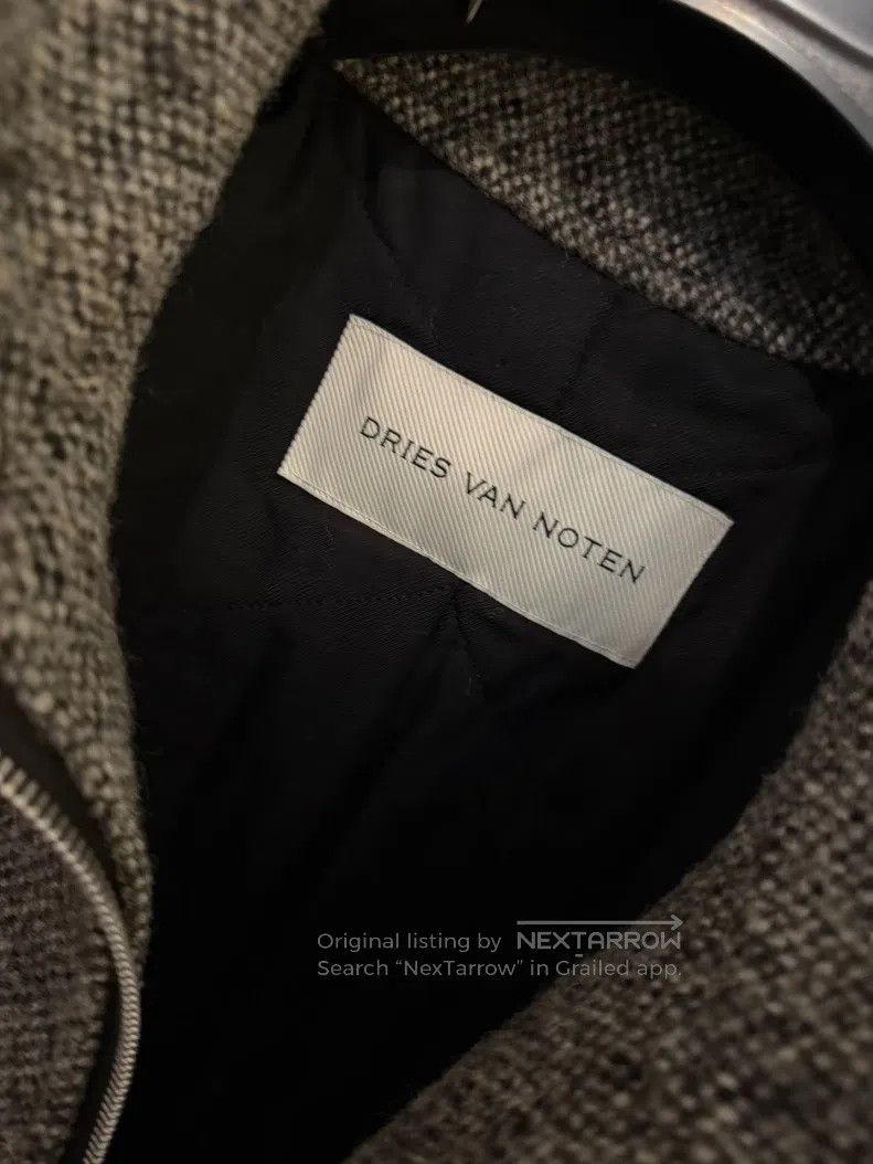 Dries Van Noten Dries Van Noten Gray Wool Jacket Size US L / EU 52-54 / 3 - 3 Thumbnail