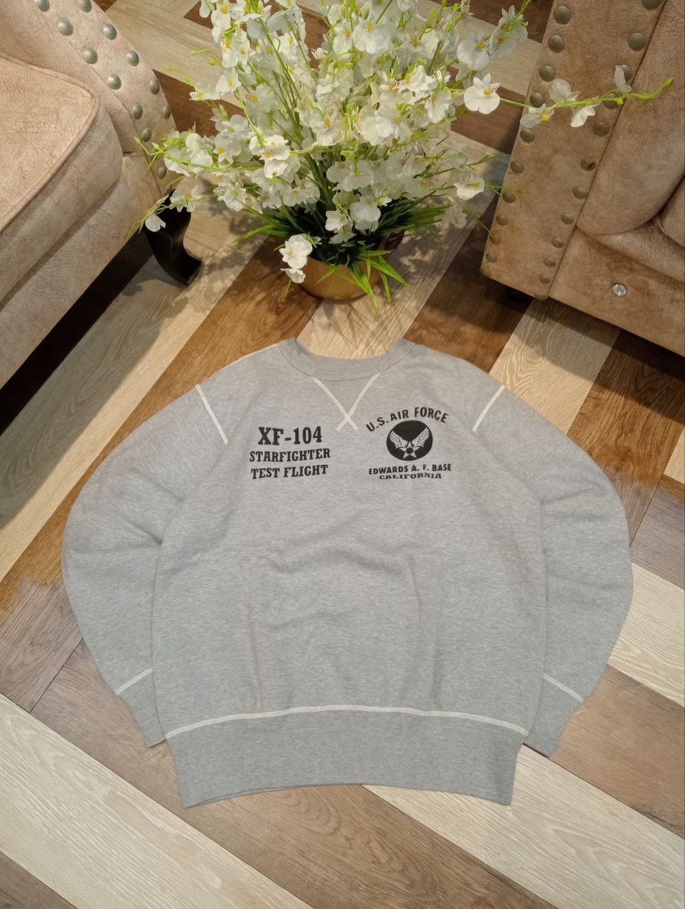 Buzz Rickson's BUZZ RICKSON'S TOYO ENTERPRISES US AIR FORCE SWEATSHIRT Size US XL / EU 56 / 4 - 3 Thumbnail