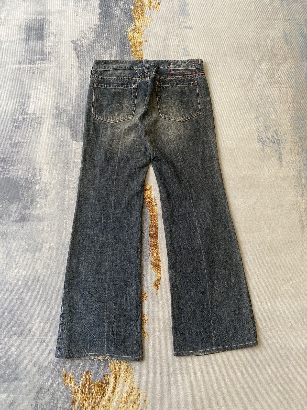 Japanese Brand × Marithe + Francois Girbaud Marithe Francois Girbaud Flared Denim Size US 29 - 6 Thumbnail
