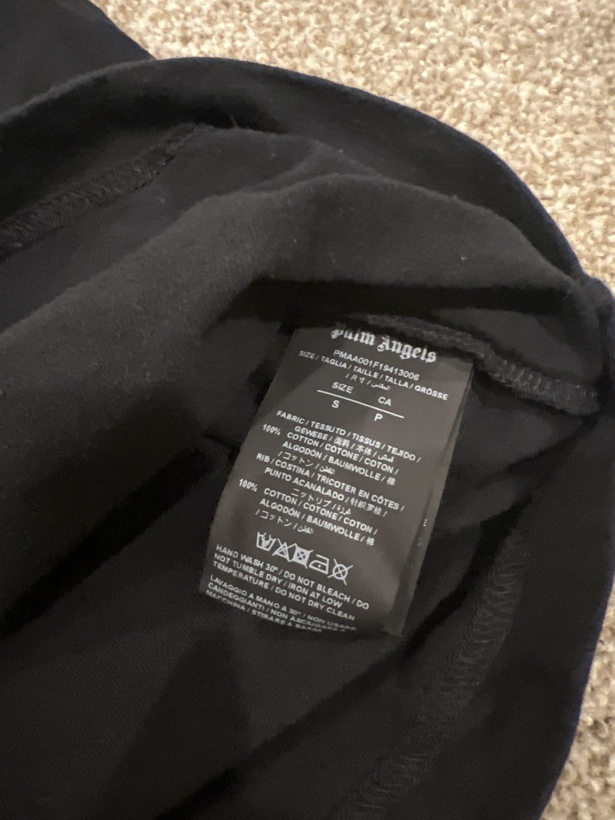 Palm Angels Palm Angels Sensitive Content Tee Size US S / EU 44-46 / 1 - 3 Thumbnail