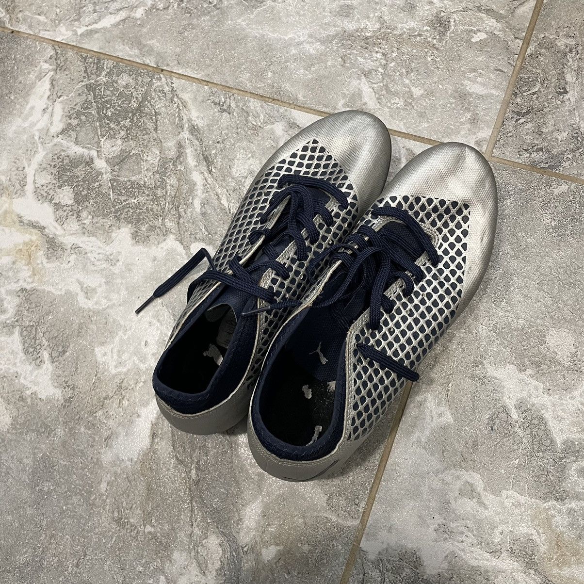 Pro Player × Puma Grey Puma future silver boots Shoes sneakers speed cat Size US 8 / EU 41 - 5 Thumbnail