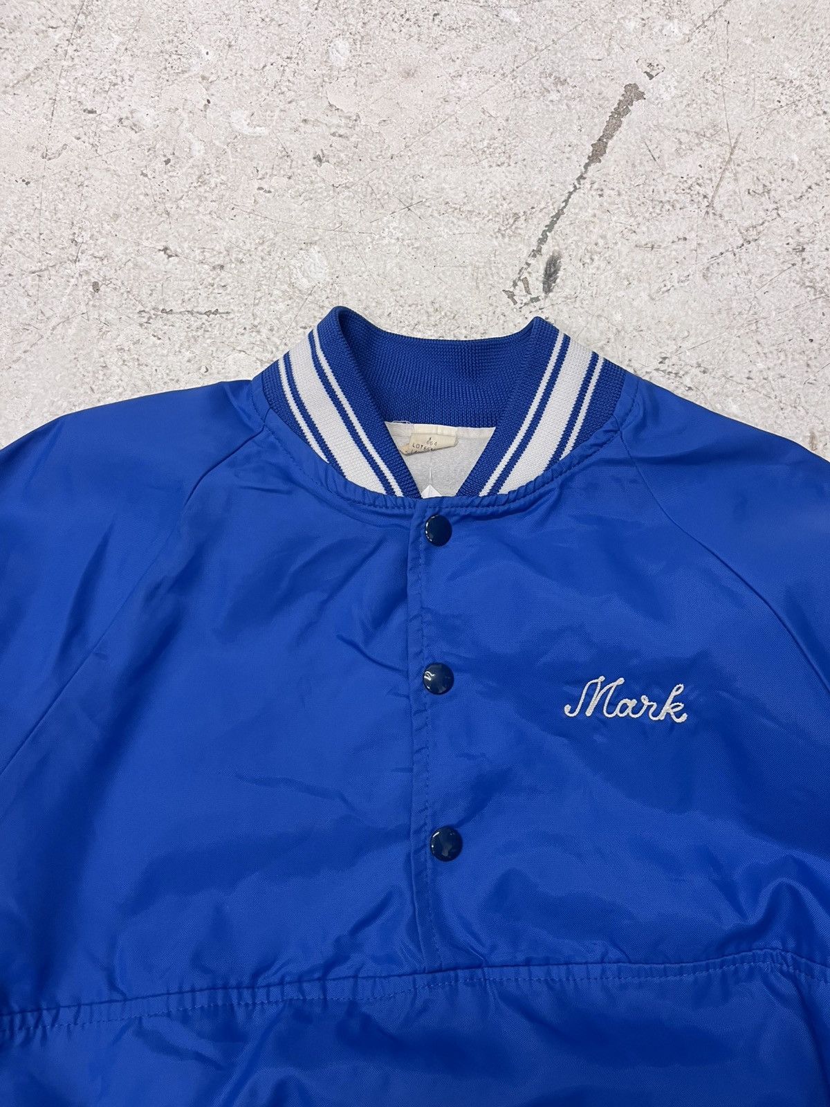 Vintage Vintage blue coleman track bomber jacket Size US L / EU 52-54 / 3 - 1 Thumbnail