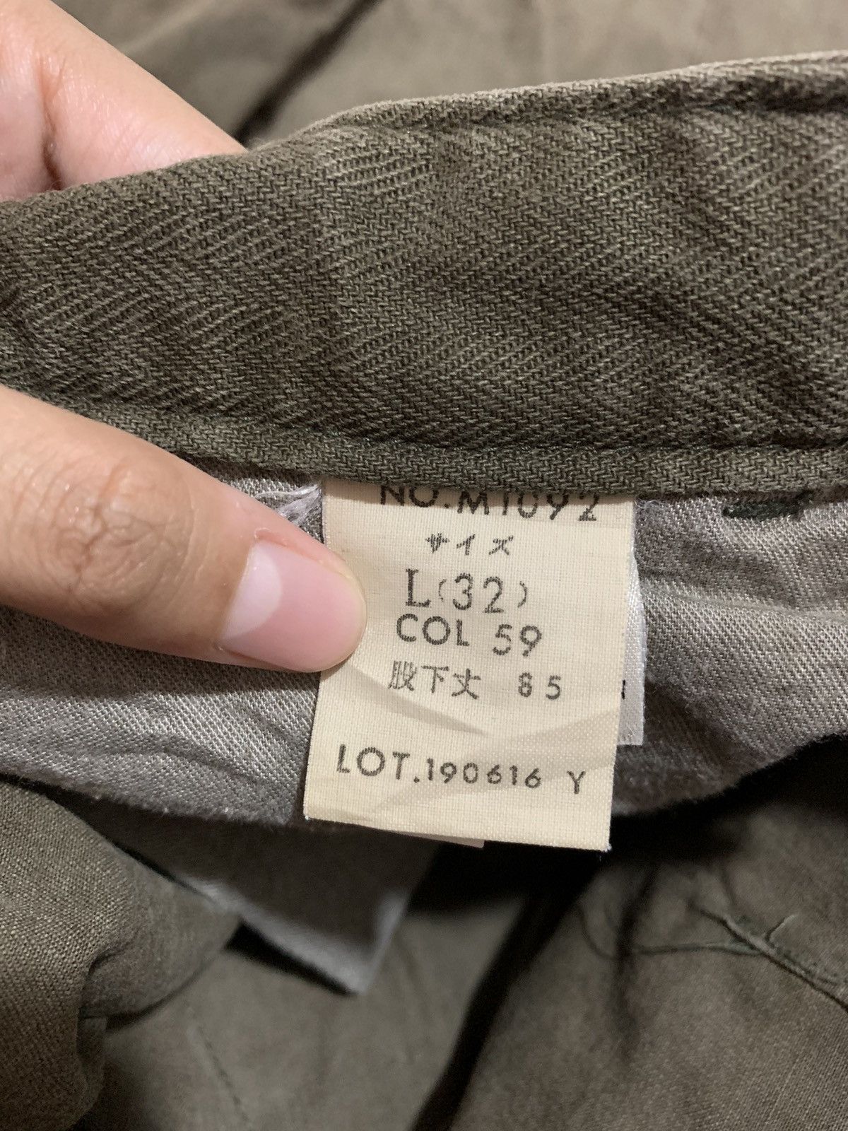 Japanese Brand Surplus Low rise multi pockets bootcut cargo pants Size US 32 / EU 48 - 9 Thumbnail
