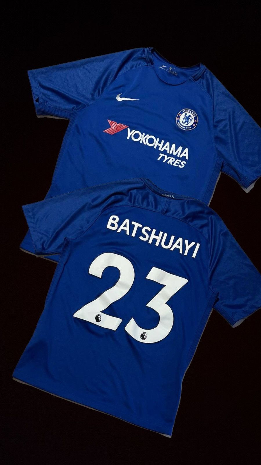 Nike Chelsea 2017 2018 Batshuayi #23 Home Shirt Jersey