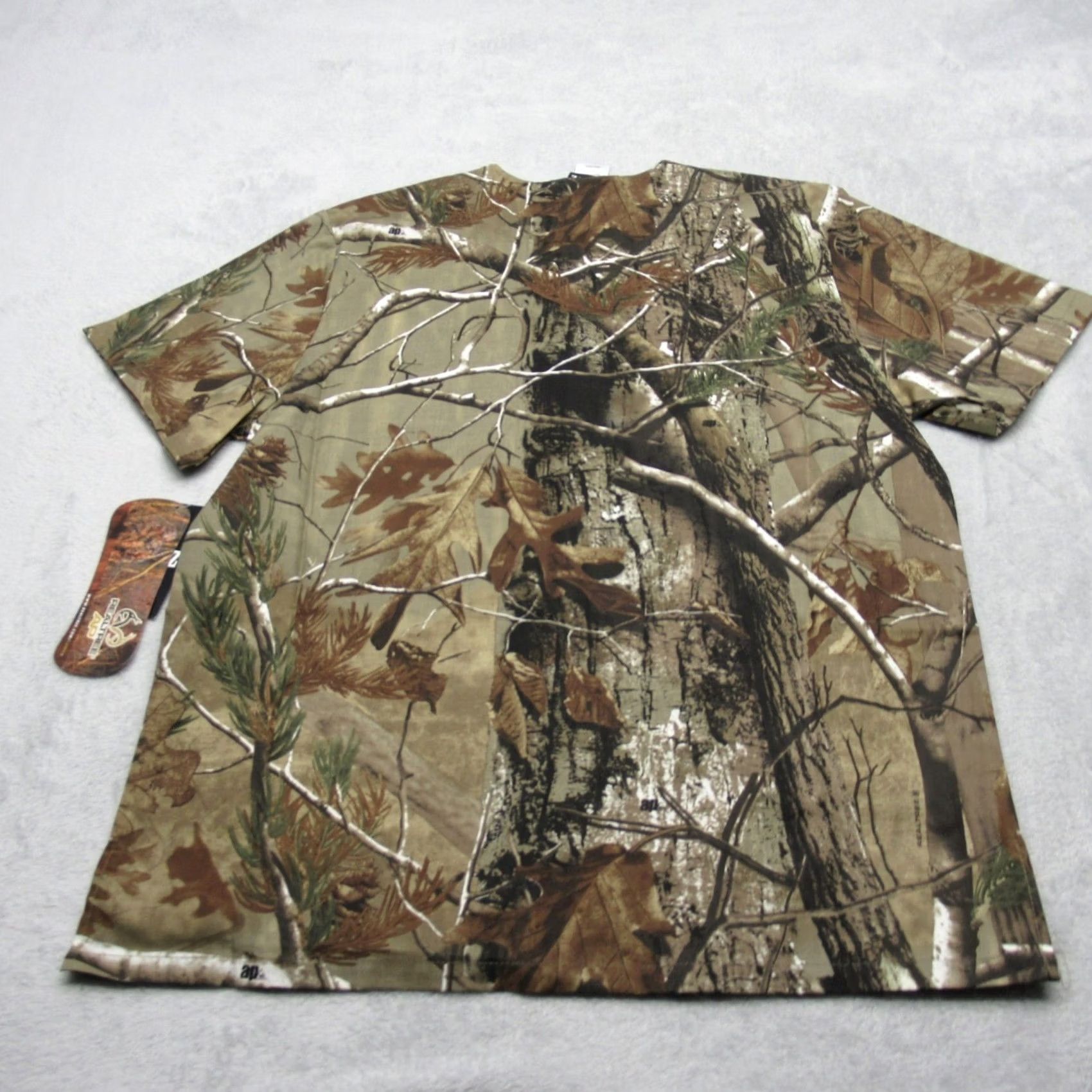 Realtree Scrub Dudz Realtree Scrub Shirt Mens S Green Camouflage Fits Large Medical Nurse Uniform NEW Size US S / EU 44-46 / 1 - 3 Thumbnail