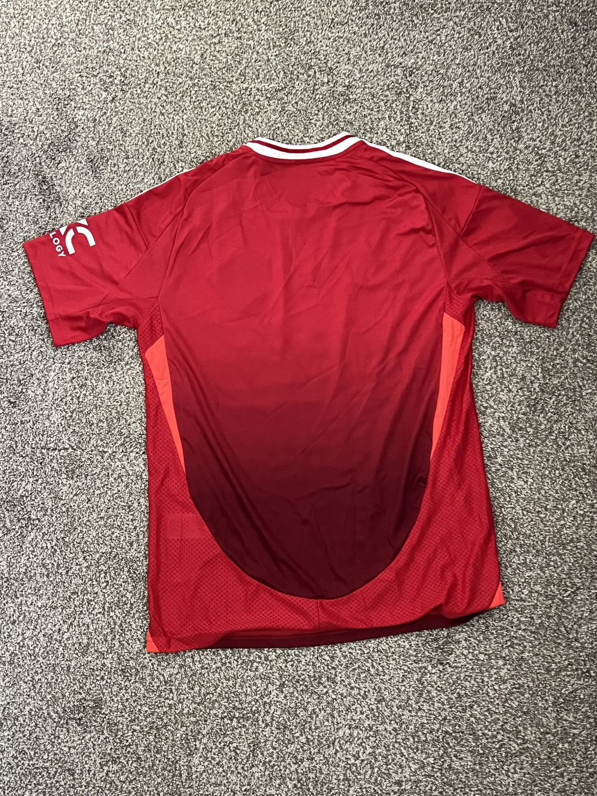 Adidas Red Manchester United Jersey Size US L / EU 52-54 / 3 - 2 Thumbnail