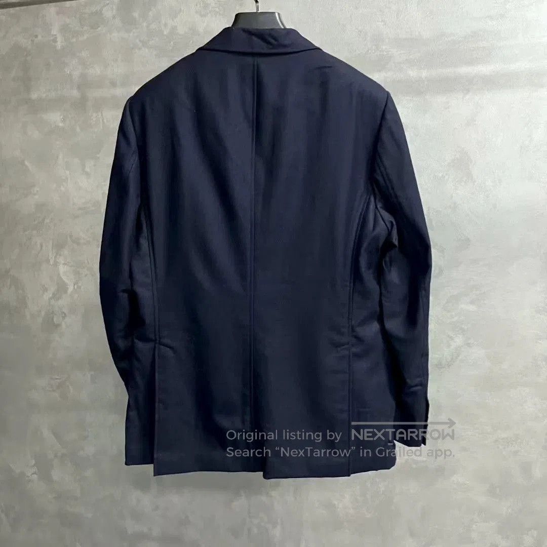 Massimo Osti new deep blue casual long sleeve blazer. Size US L / EU 52-54 / 3 - 2 Thumbnail