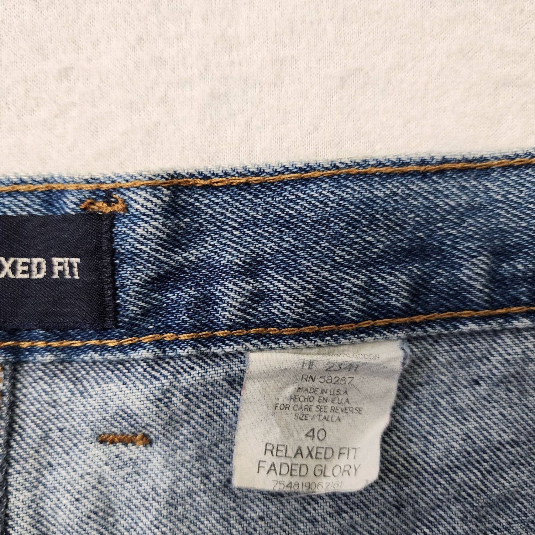 Faded Glory VINTAGE Faded Glory Baggy Jorts Mens 40 Blue Shorts Skater Y2k Relaxed Blue 90s Mens Size US 40 / EU 56 - 3 Thumbnail