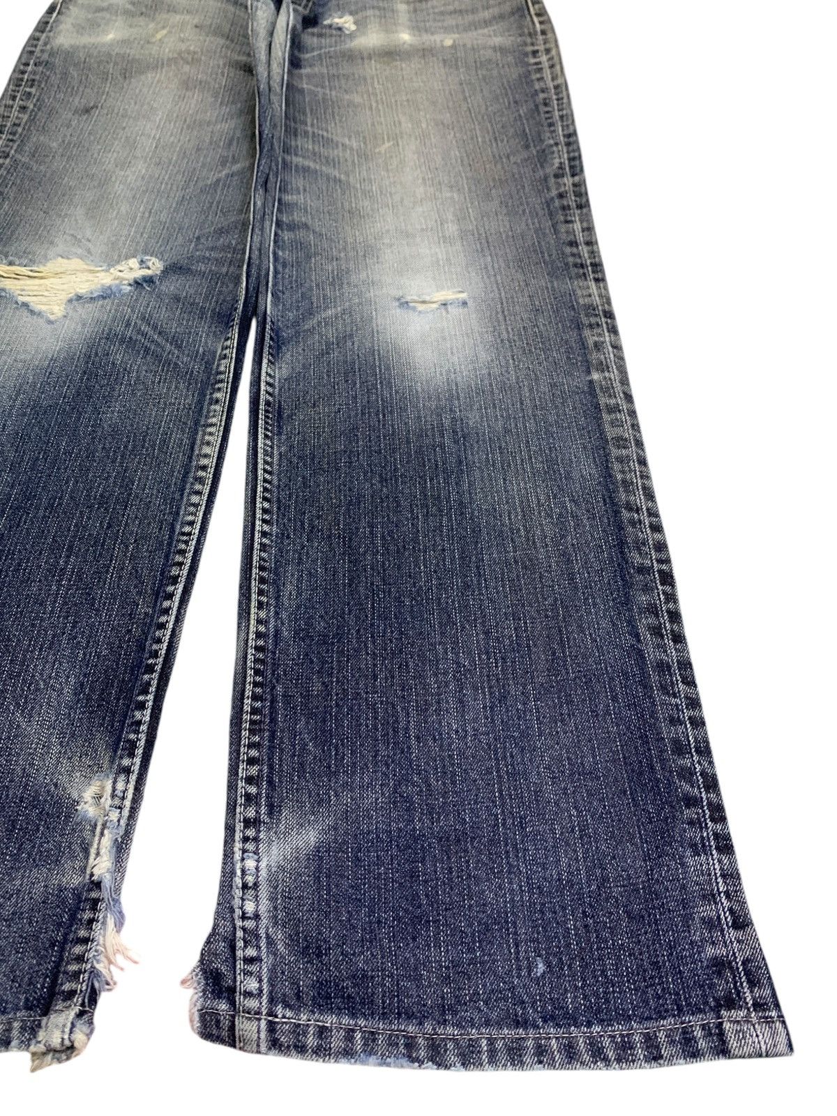 Levi's Vintage 90s Levis 502 Faded Wash Distressed Baggy Jeans Size US 34 / EU 50 - 7 Thumbnail