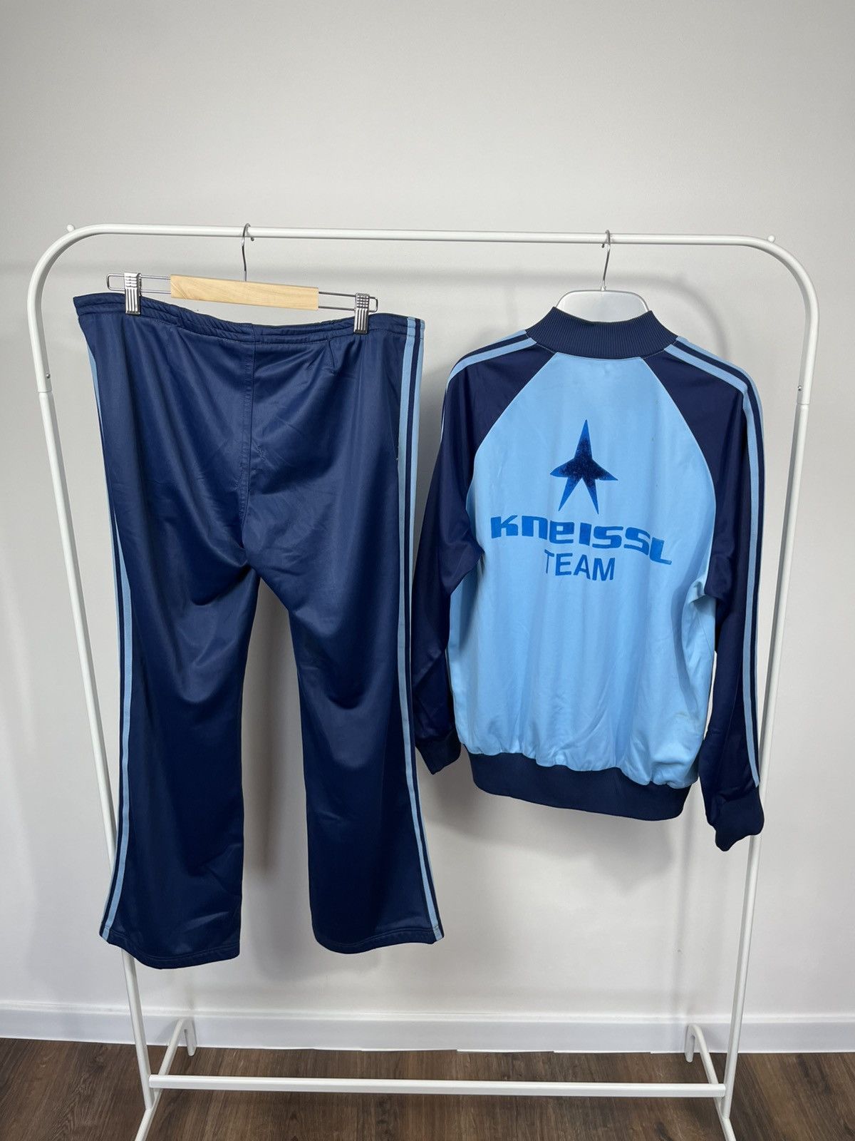 Adidas × Vintage Vintage Adidas Track Suit Jacket Pants Kneissl Team 70s Size US M / EU 48-50 / 2 - 19 Thumbnail