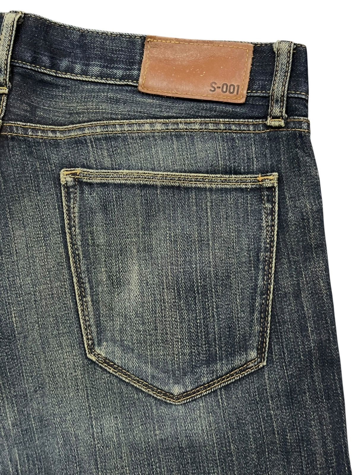 Uniqlo Vintage Uniqlo S-001 Japan - Faded Rusty Wash Jeans Size US 34 / EU 50 - 8 Thumbnail