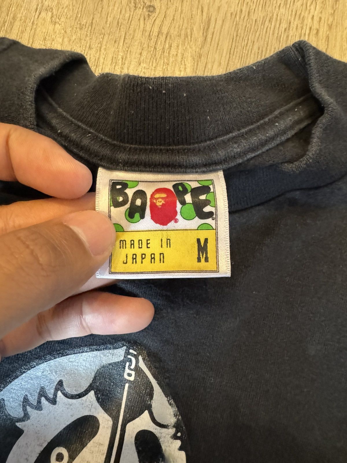 Bape BAPE PANDA BLACK T-SHIRT Size US M / EU 48-50 / 2 - 10 Thumbnail