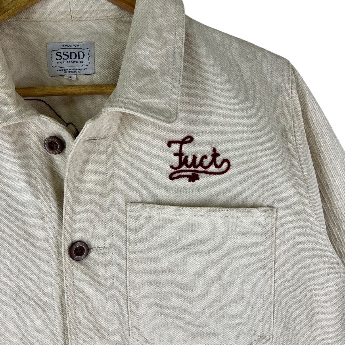 FUCT 🔥 SSDD THE FUCT MFG. FUEL HYDRATOR EMBROIDERY WORK JACKET Size US S / EU 44-46 / 1 - 7 Thumbnail