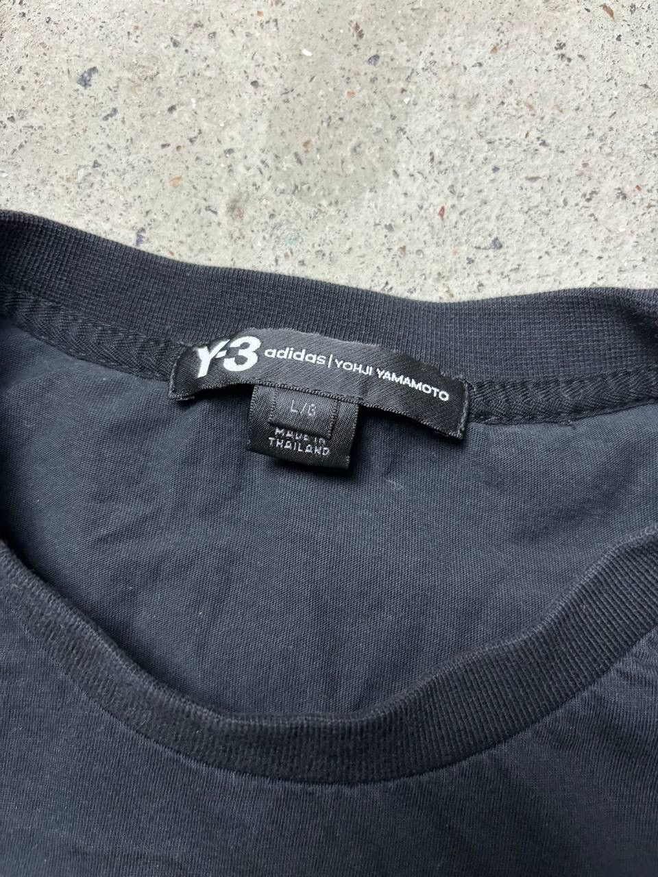 Adidas × Vintage × Yohji Yamamoto Vintage Y2K Yohji Yamamoto x Adidas logo designer longsleeve Size US L / EU 52-54 / 3 - 3 Thumbnail