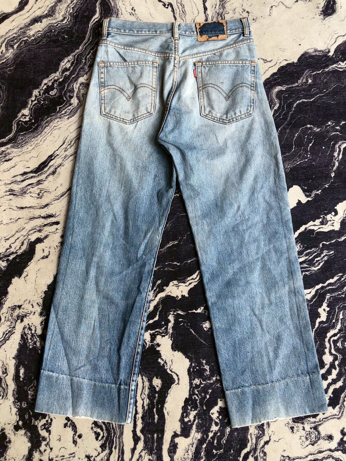 Levi's Vintage Levi’s big E Light Wash Denim Jeans Size US 30 / EU 46 - 4 Thumbnail