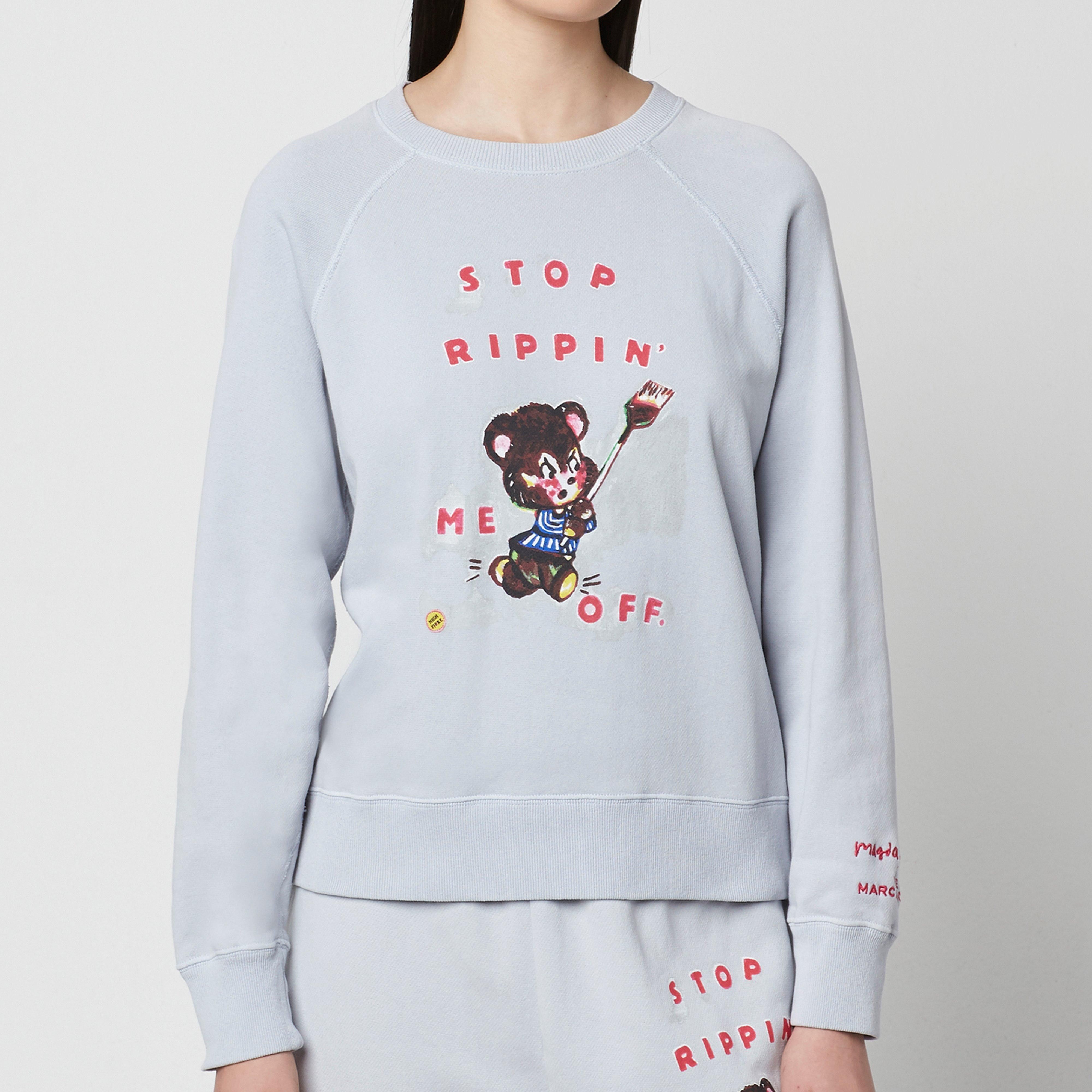 Marc Jacobs The Marc Jacobs x Magda Archer Sweatshirt Stop Rippin