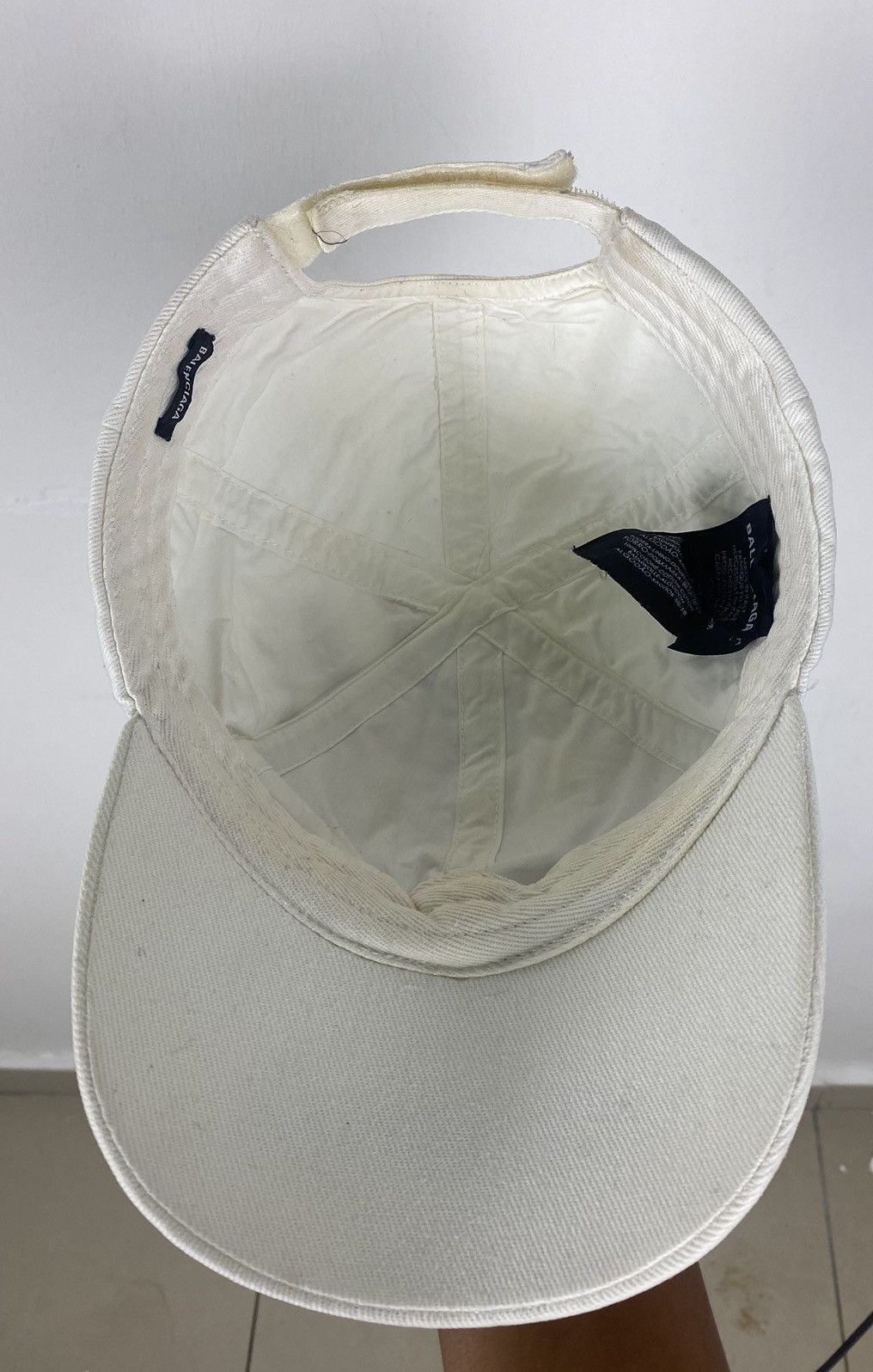 Balenciaga Balenciaga Embroidered Cap Size ONE SIZE - 5 Thumbnail