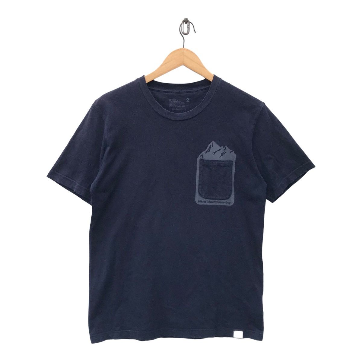 White Mountaineering White Mountaineering Faded Pocket Tee Size US M / EU 48-50 / 2 - 1 Thumbnail