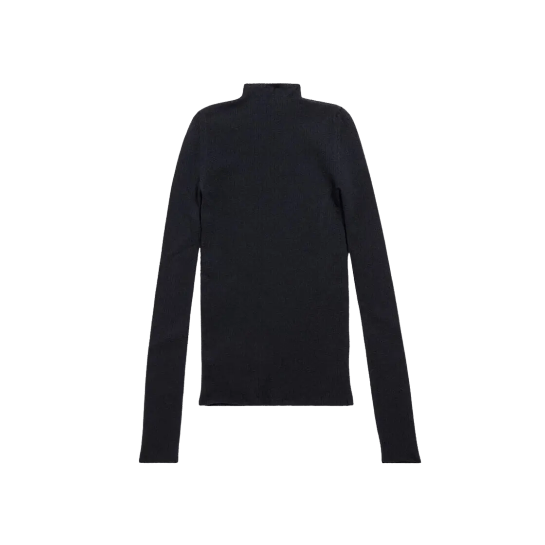 Balenciaga o1bcso1str0525 Tight Net Sweater in Black Size S / US 4 / IT 40 - 2 Thumbnail