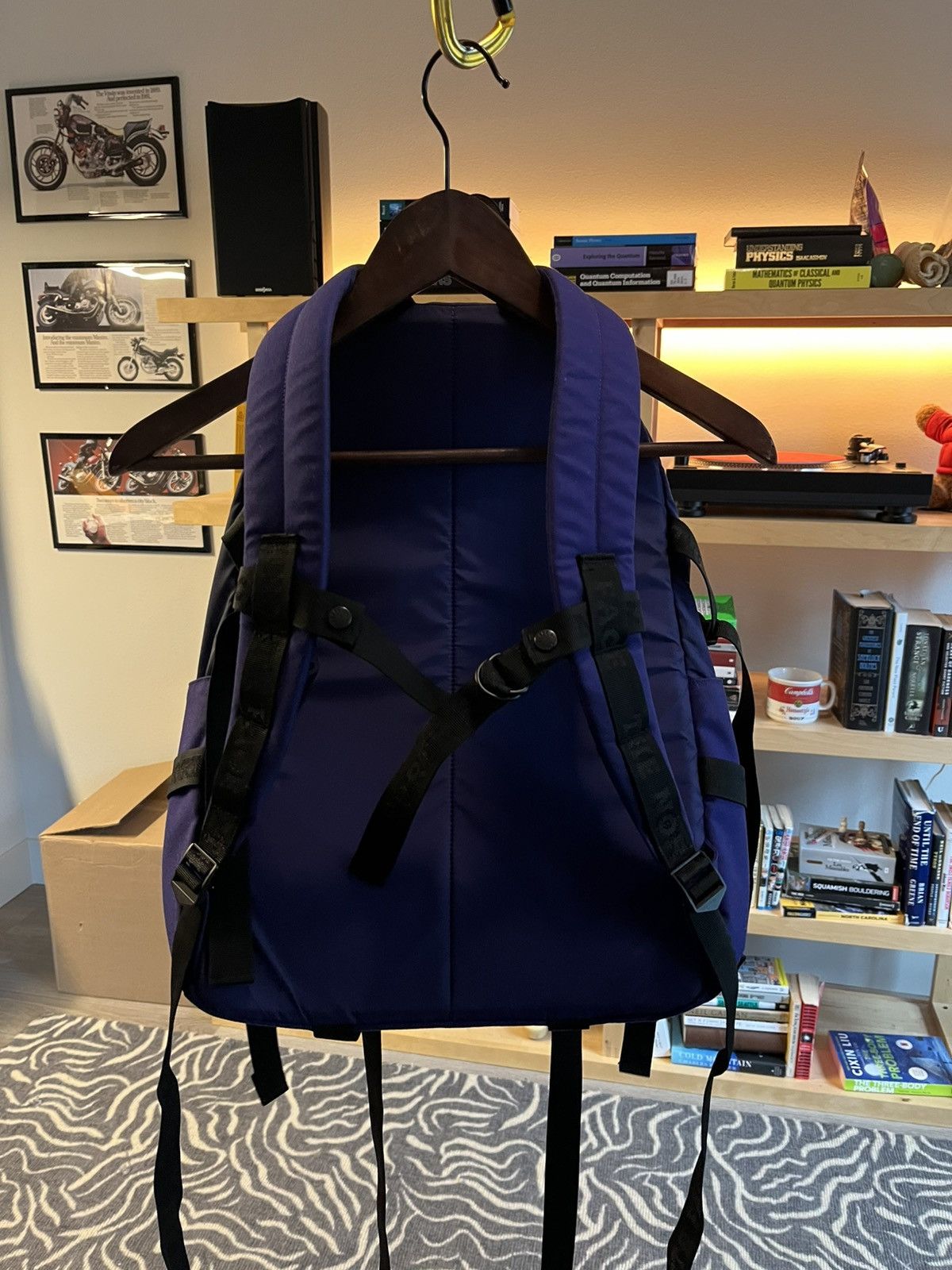 The North Face Purple Label The North Face Purple Label Purple and Black Backpack Size ONE SIZE - 2 Thumbnail