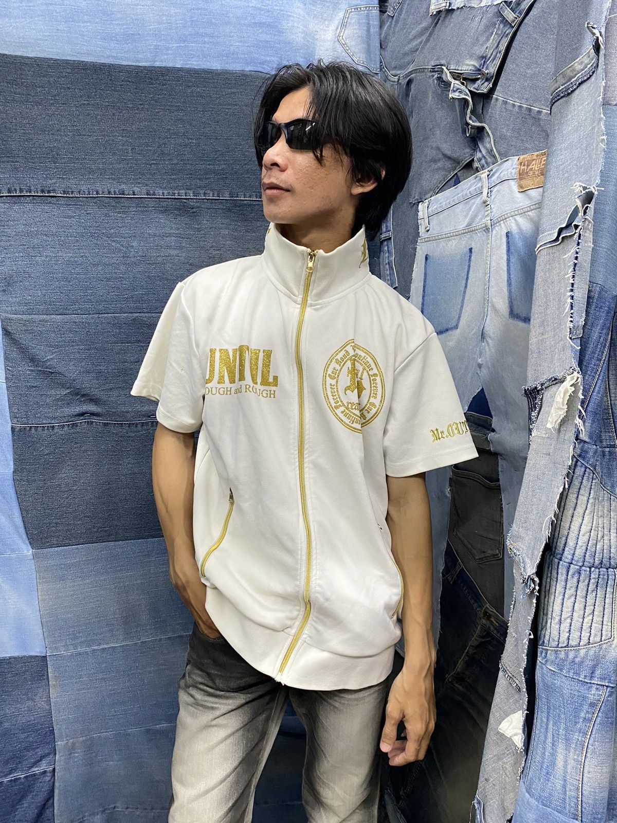 If Six Was Nine × Japanese Brand × Le Grande Bleu (L.G.B.) outsider cross zip like ch Size US M / EU 48-50 / 2 - 12 Thumbnail