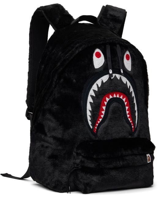 Bape BAPE Faux-Fur Daypack Backpack Size ONE SIZE - 15 Thumbnail