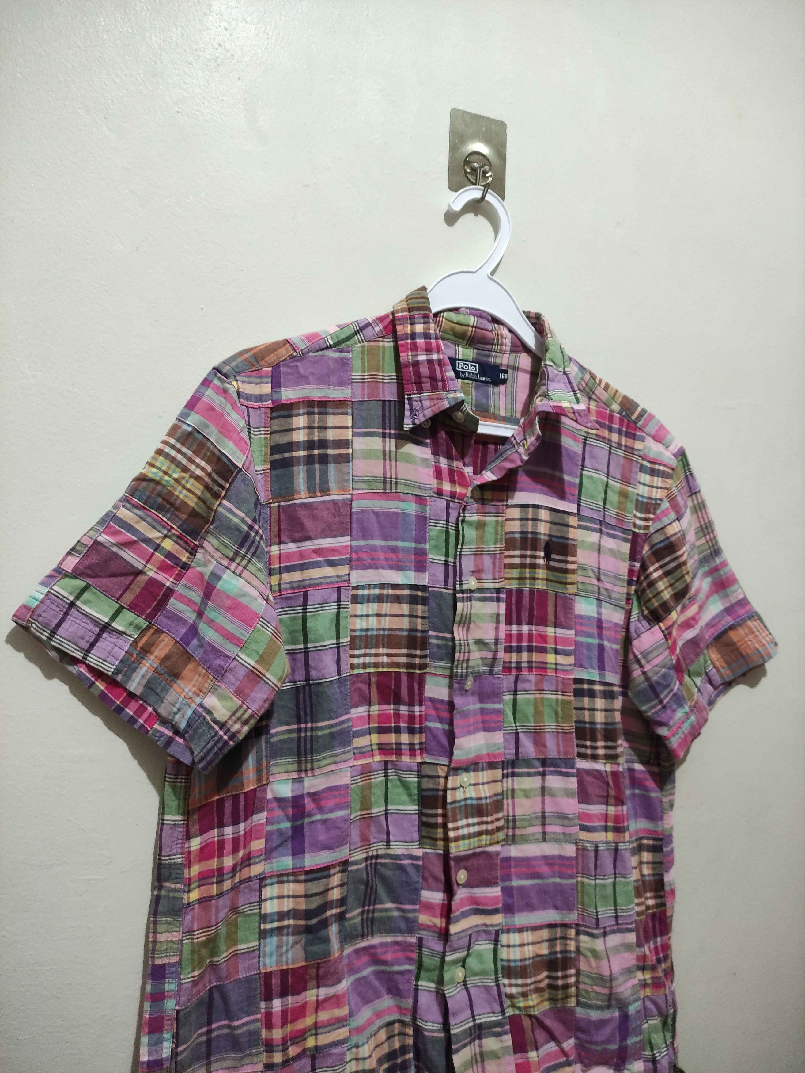 Polo Ralph Lauren Vintage 90s Polo Ralph Lauren Blaire Patchwork Shirt Size US M / EU 48-50 / 2 - 9 Thumbnail