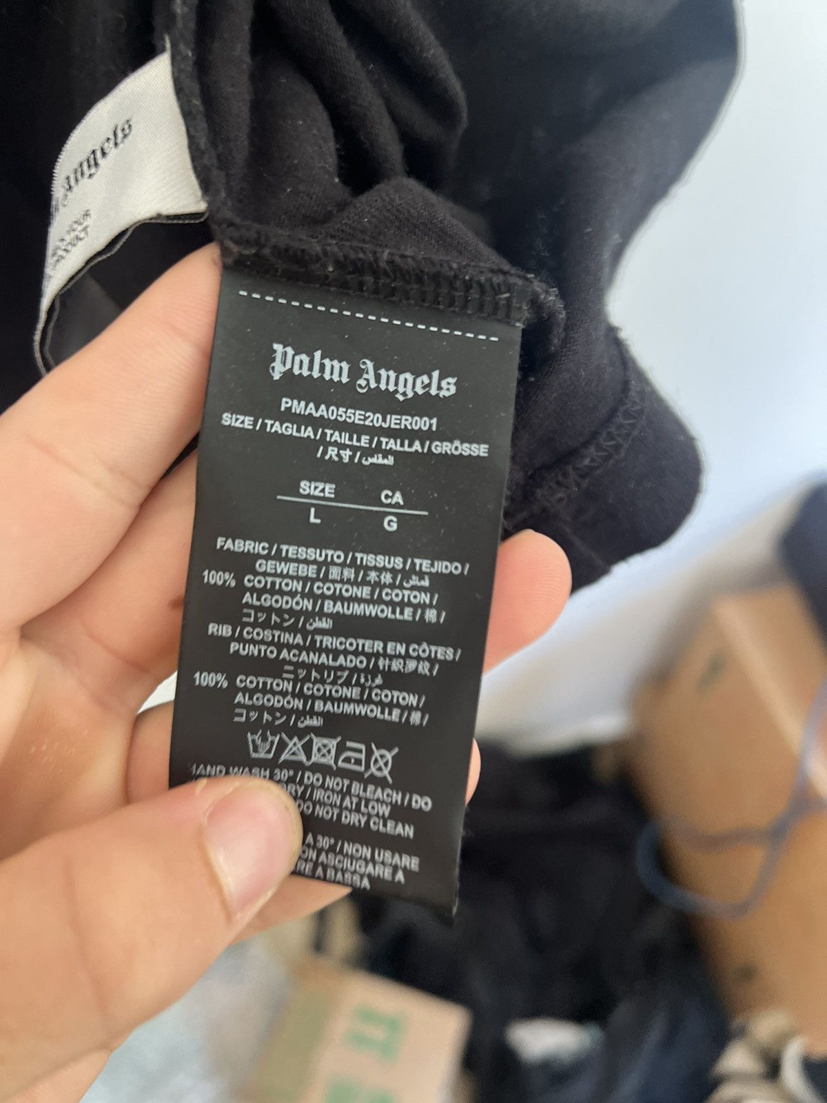 Palm angels small logo TEE