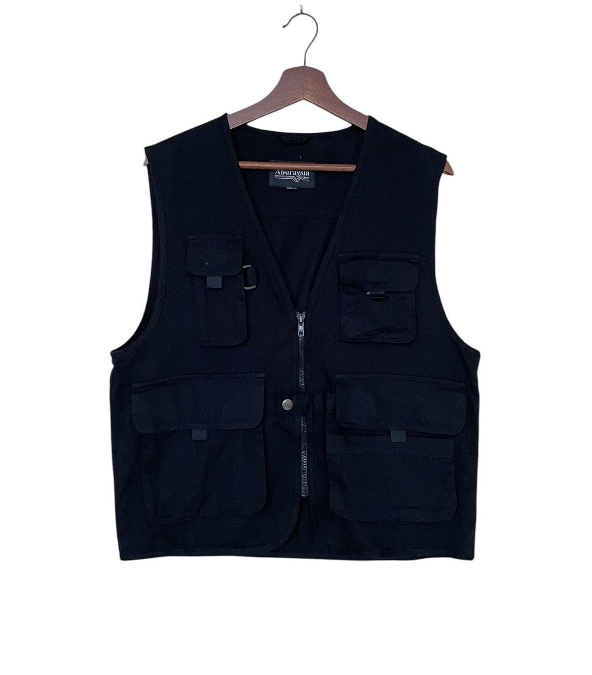 Japanese Brand × Vintage Vintage Japanese Brand Aburaysia Fishing Vest 1990s Size US L / EU 52-54 / 3 - 1 Thumbnail