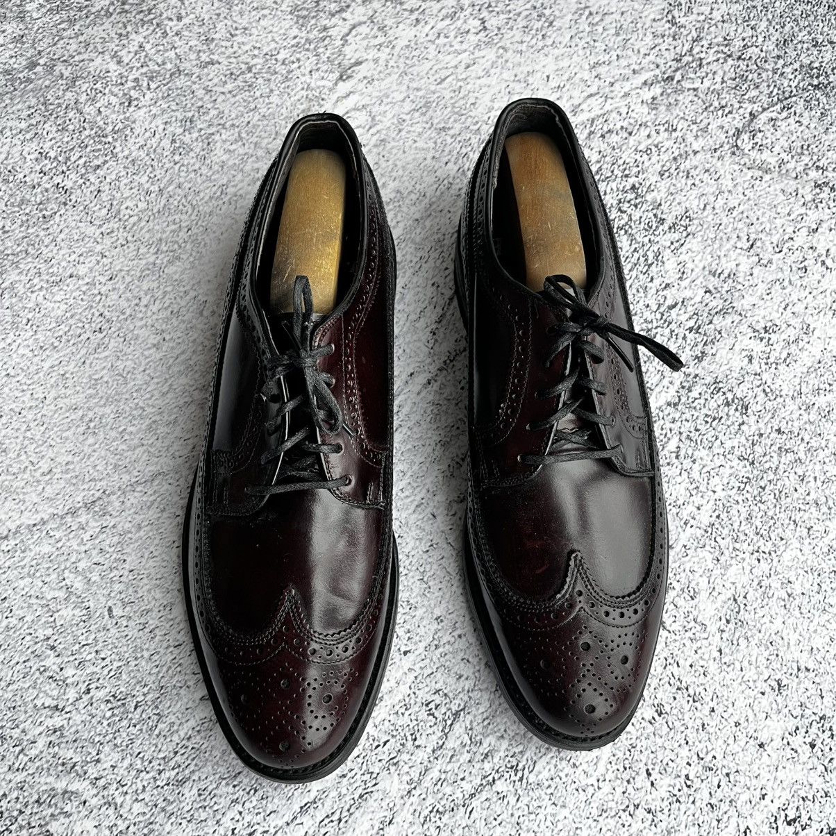 Hanover Vintage Hanover Shell Cordovan Longwing Dress Shoes 8.5 USA Size US 8.5 / EU 41-42 - 4 Thumbnail