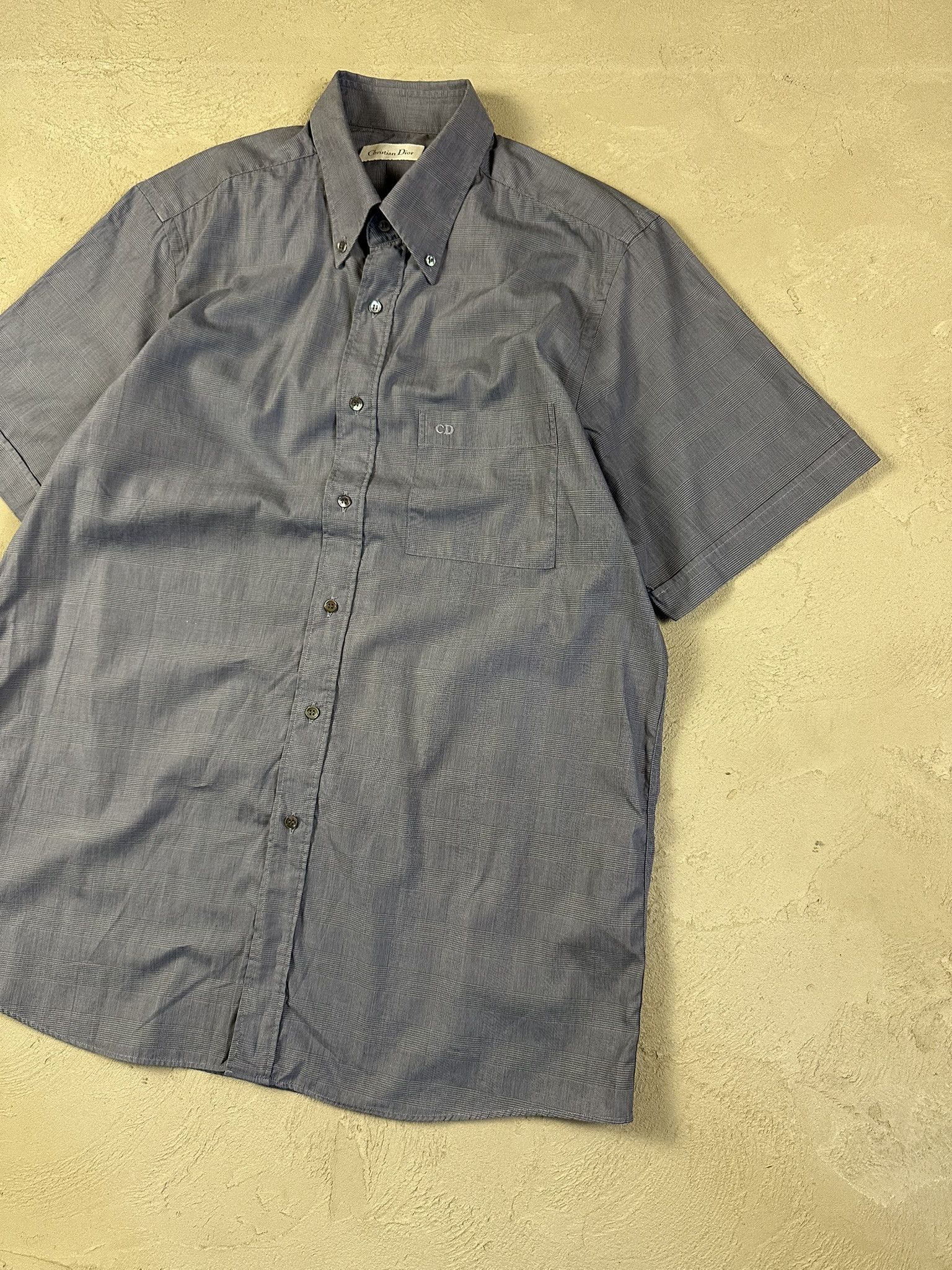 Dior Vintage Christian Dior Button Up Shirt Size US L / EU 52-54 / 3 - 3 Thumbnail