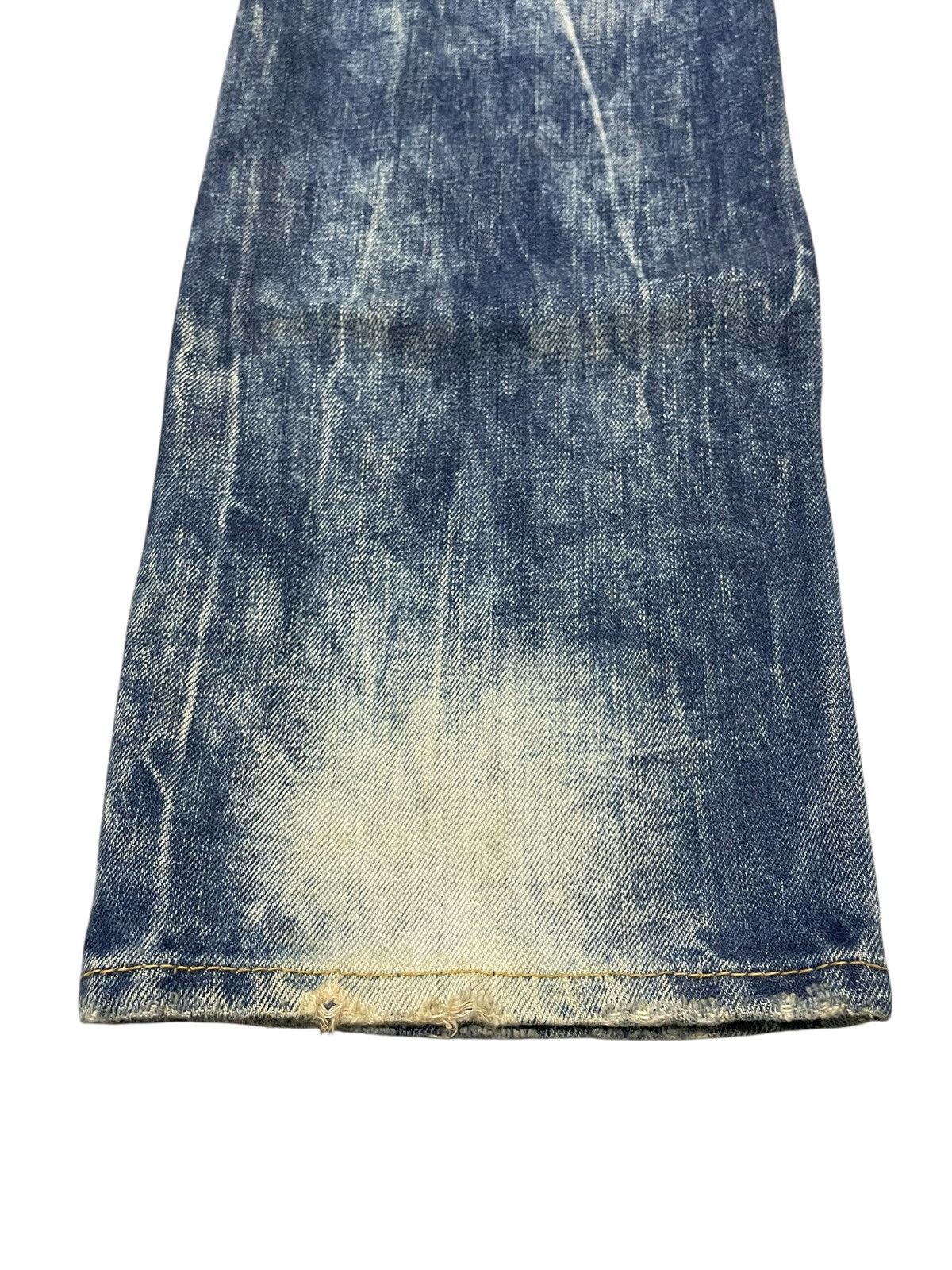 If Six Was Nine × LOWBOX × Le Grande Bleu (L.G.B.) Red Papper Japan Feather Wings Embellish Shatter Glass Jeans Size US 30 / EU 46 - 17 Thumbnail