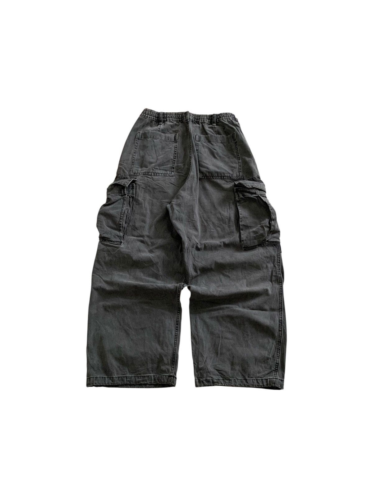 Yohji Yamamoto Global Uniqlo Denim Superwide Balloon Cargo Pants Size US 34 / EU 50 - 8 Thumbnail